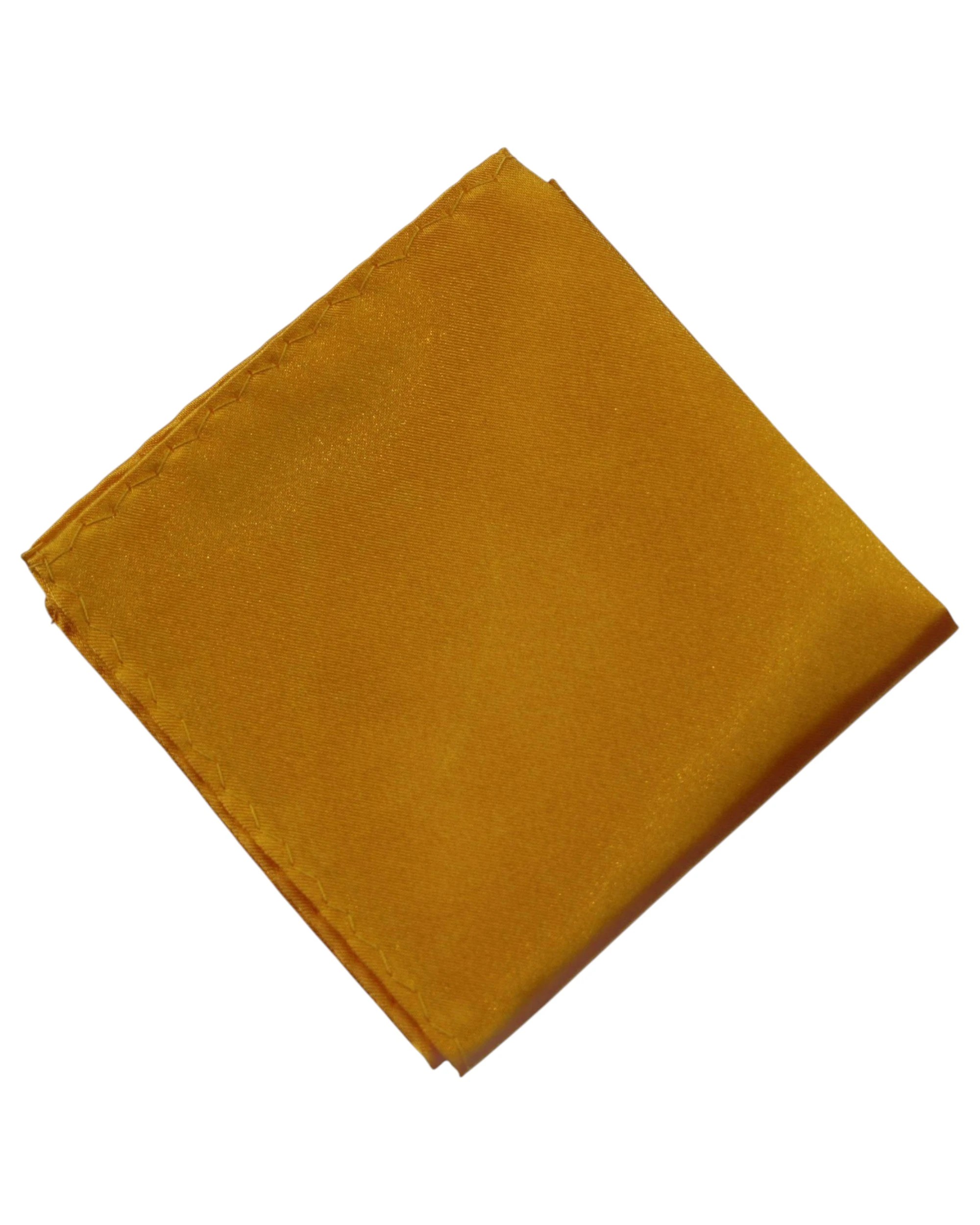 1 Zasel Mens Pocket Square - Yellow - Yellow, 1 of 3
