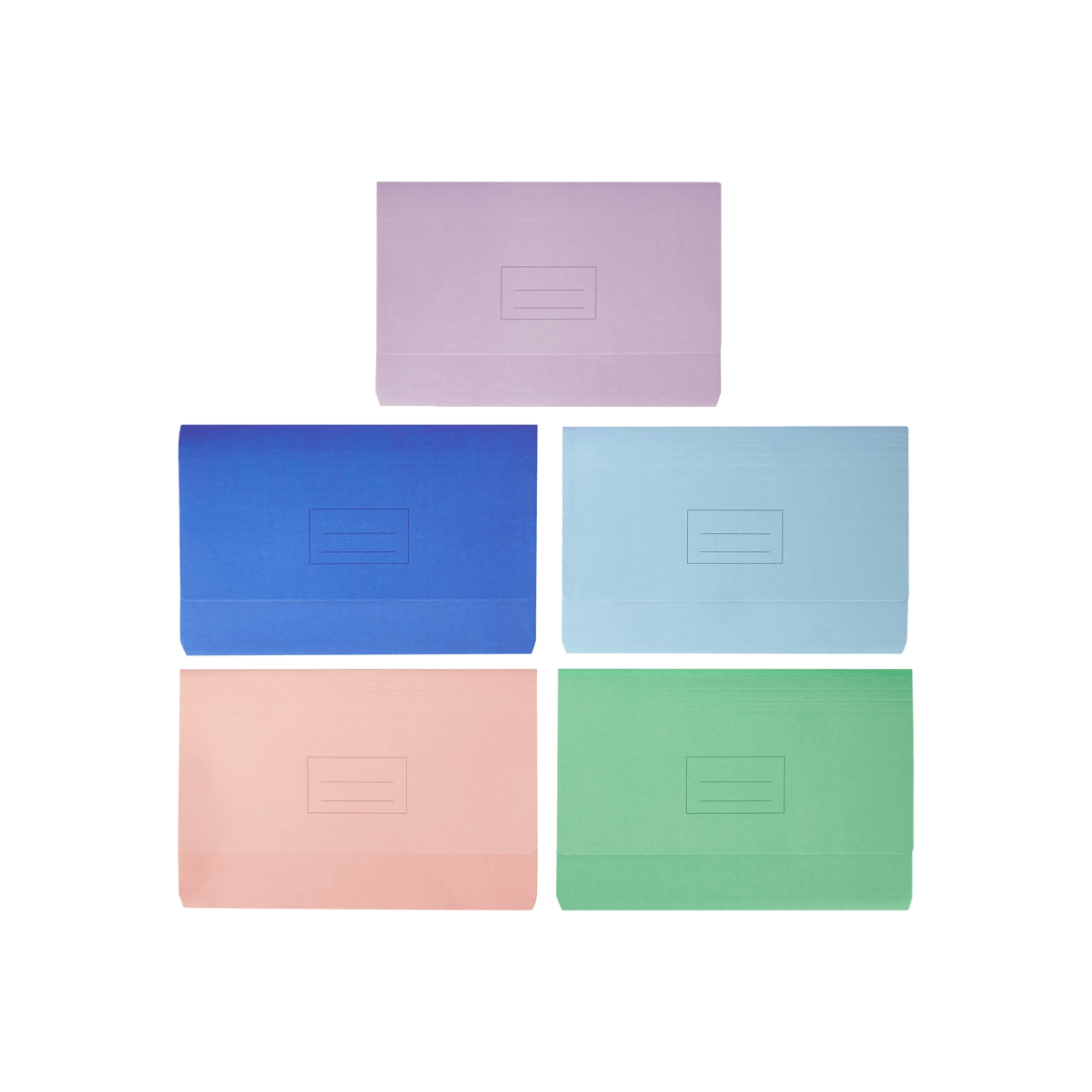 5 10 Pack Foolscap Document Wallets, 5 of 7