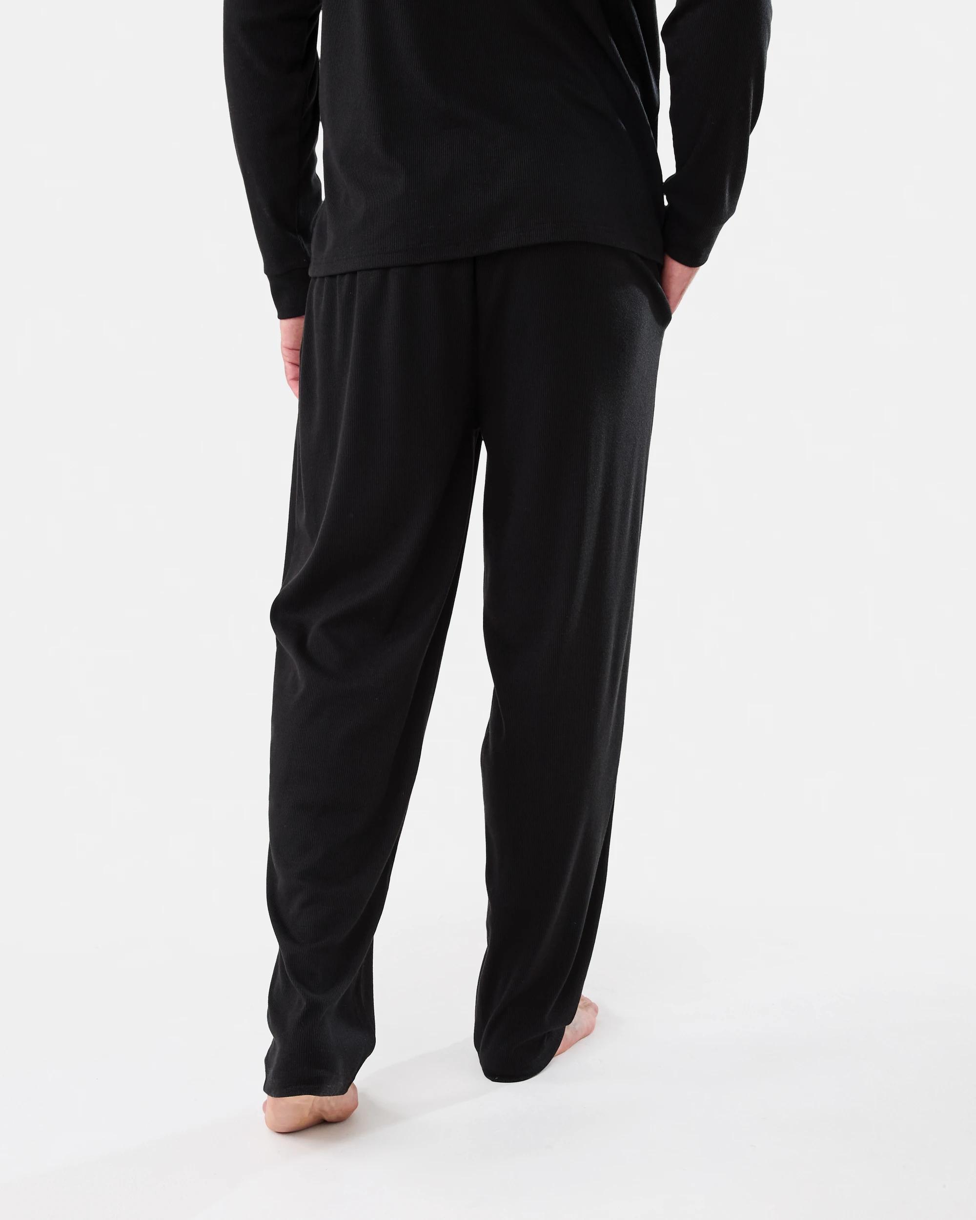 3 Soft Rib Pants Black, 3 of 6