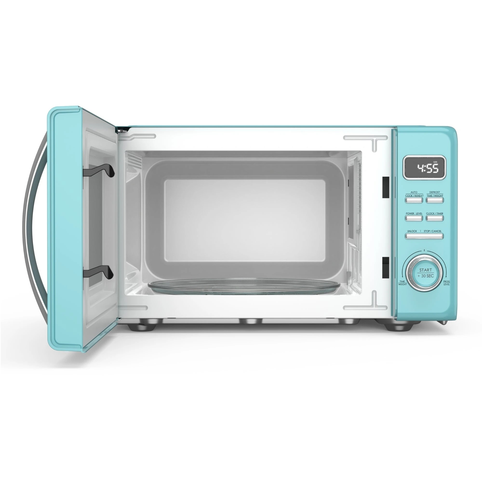 4 Total Chef Retro Microwave Oven 25L - Blue, 4 of 7