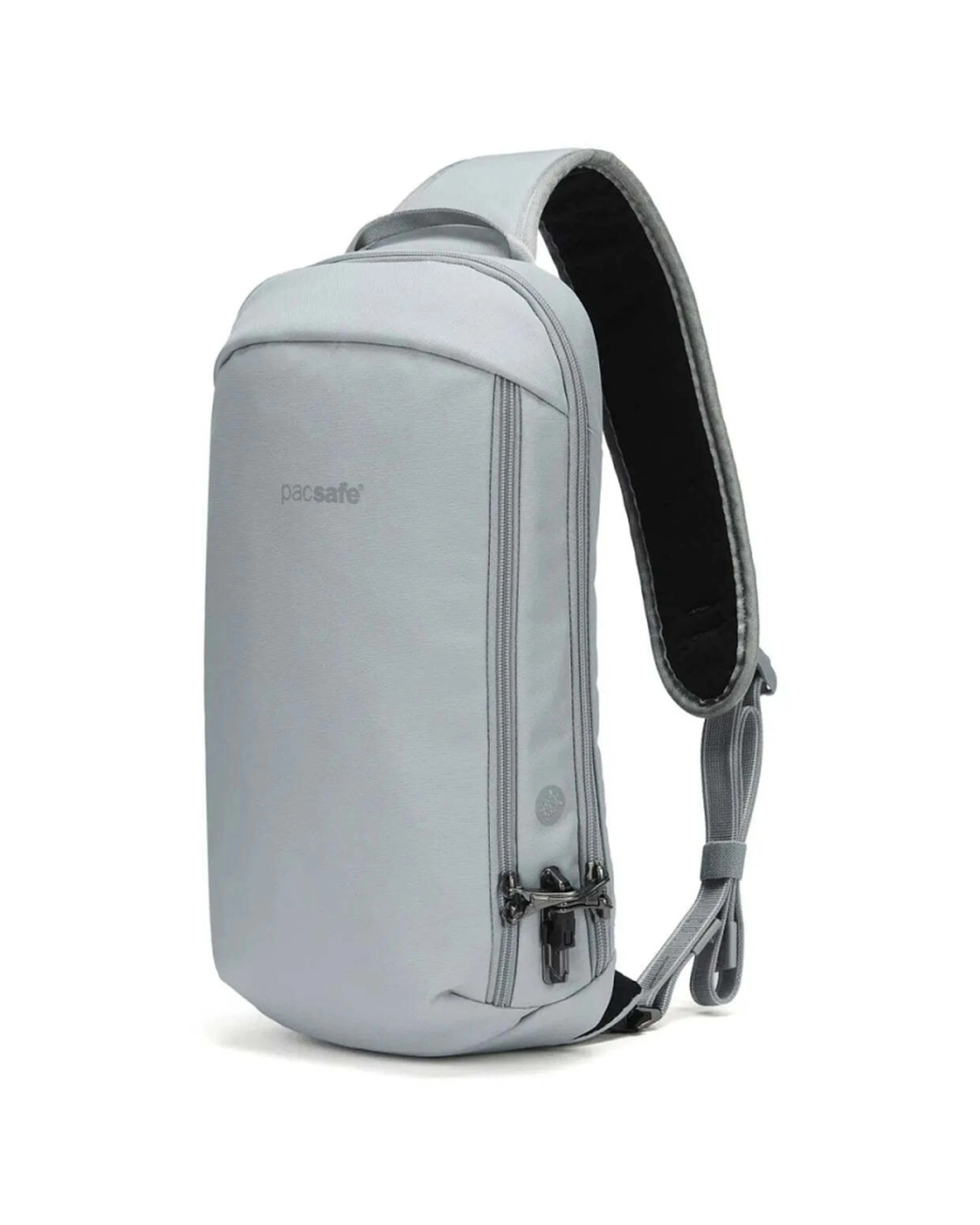 1 Pacsafe V Tech Anti-Theft RFID Blocking Slashguard Sling Pack 10L Secure Digital - Grey, 1 of 7