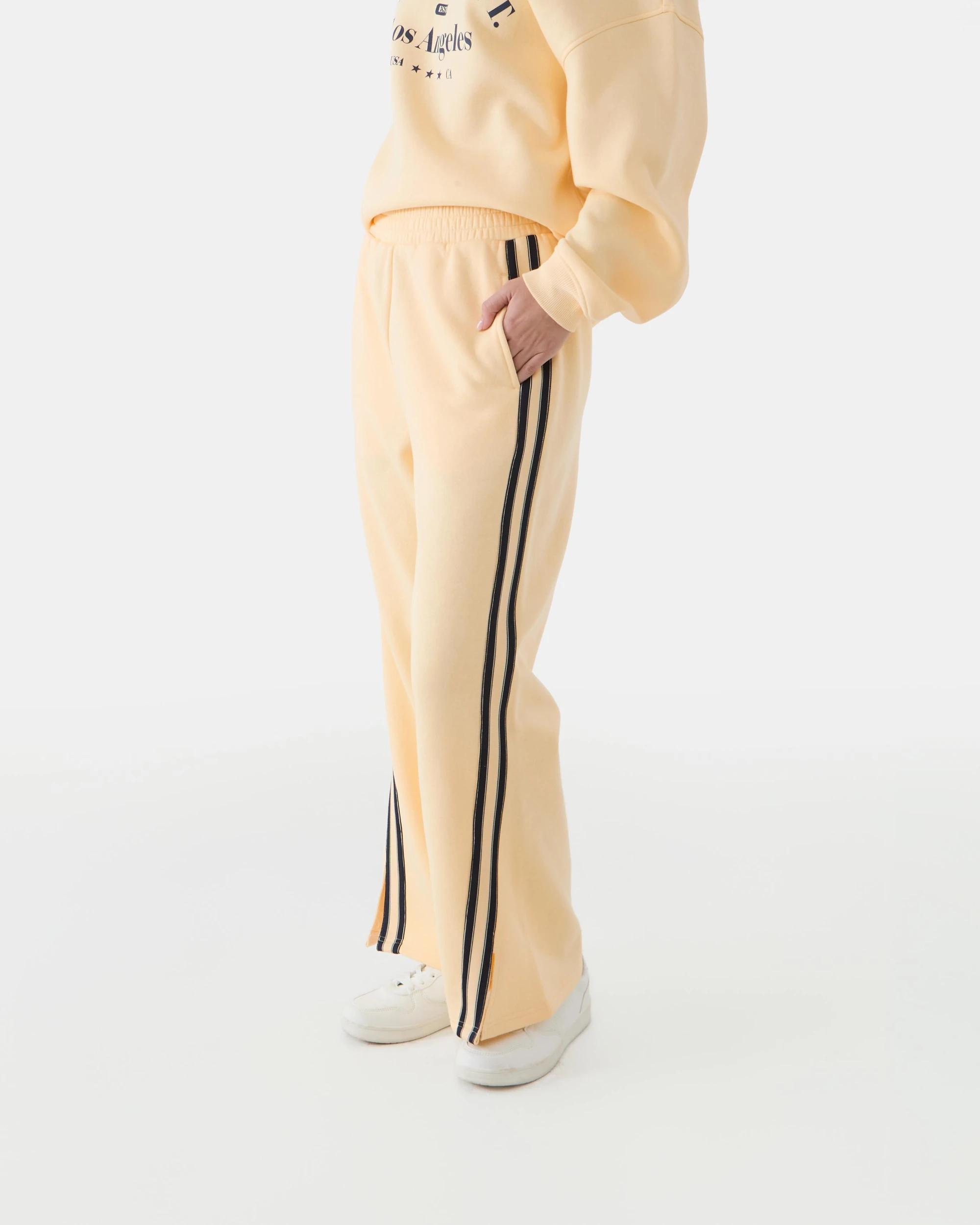 2 Side Stripe Trackpants Ylw Butter, 2 of 7