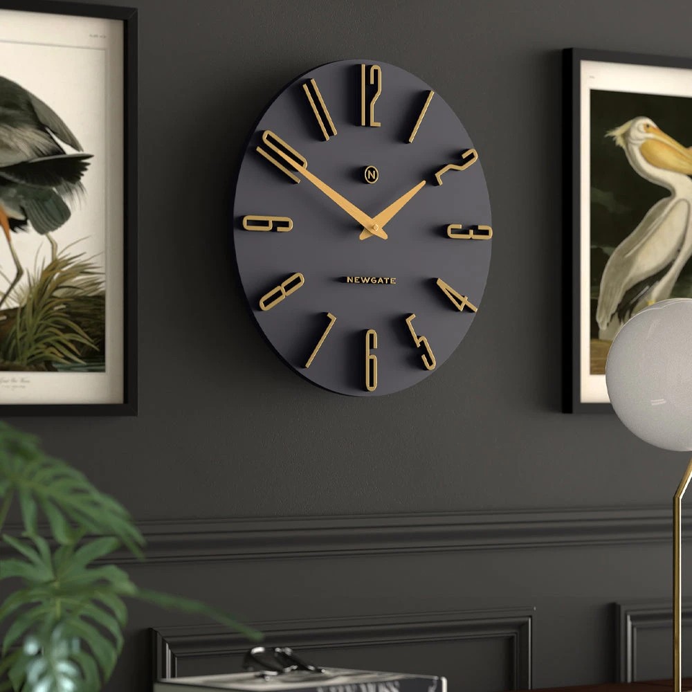 4 Newgate Empire State Wall Clock - Blue, 4 of 4