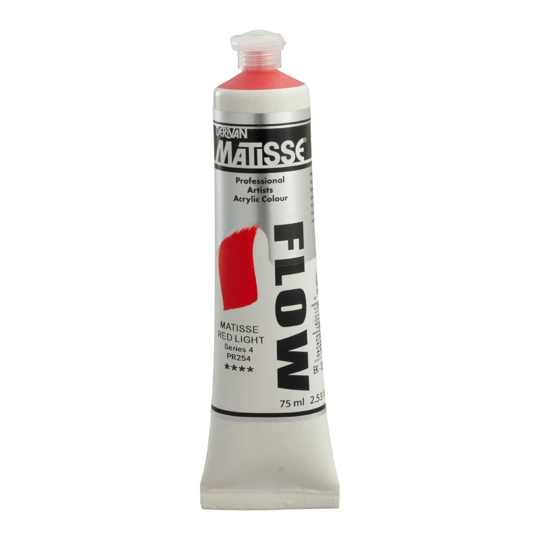 1 Derivan Matisse Flow Paint 75mL Red Light S4, 1 of 2