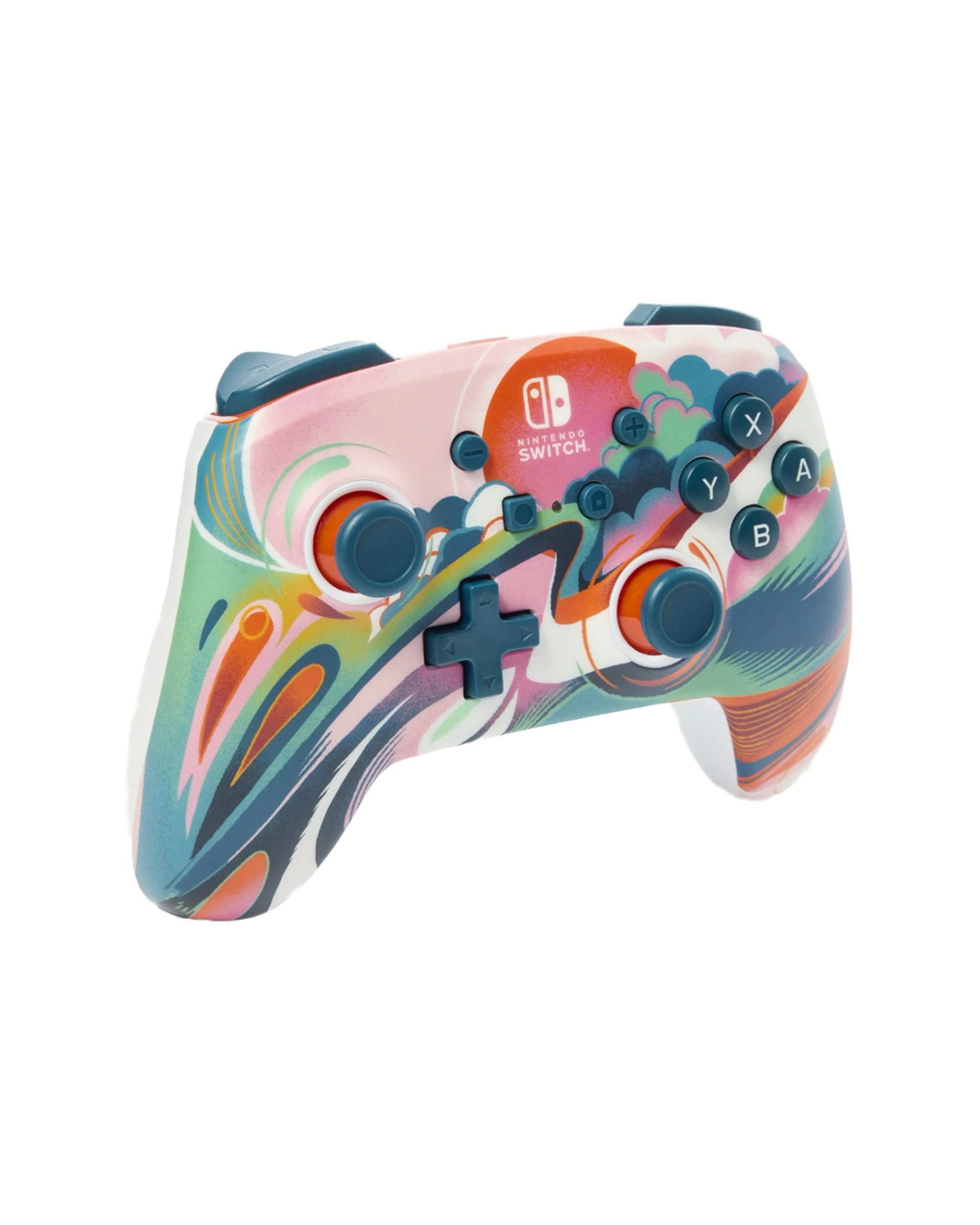 1 PowerA Nintendo Switch Wireless Bluetooth Gaming Controller Liquid Sunset - Multi, 1 of 4
