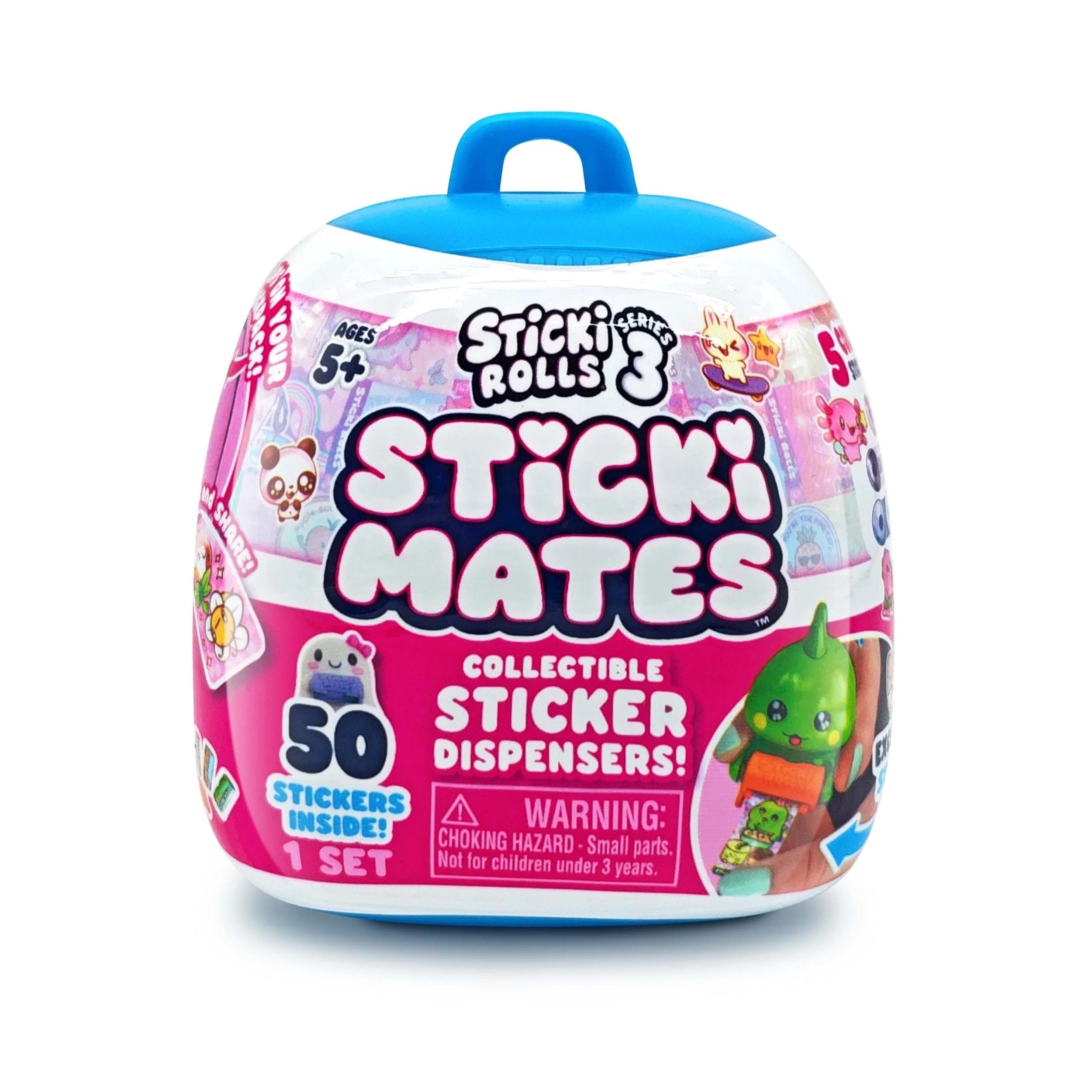 3 Sticki Rolls Sticki Mates Sticker Clip Series 3 - Assorted, 3 of 10