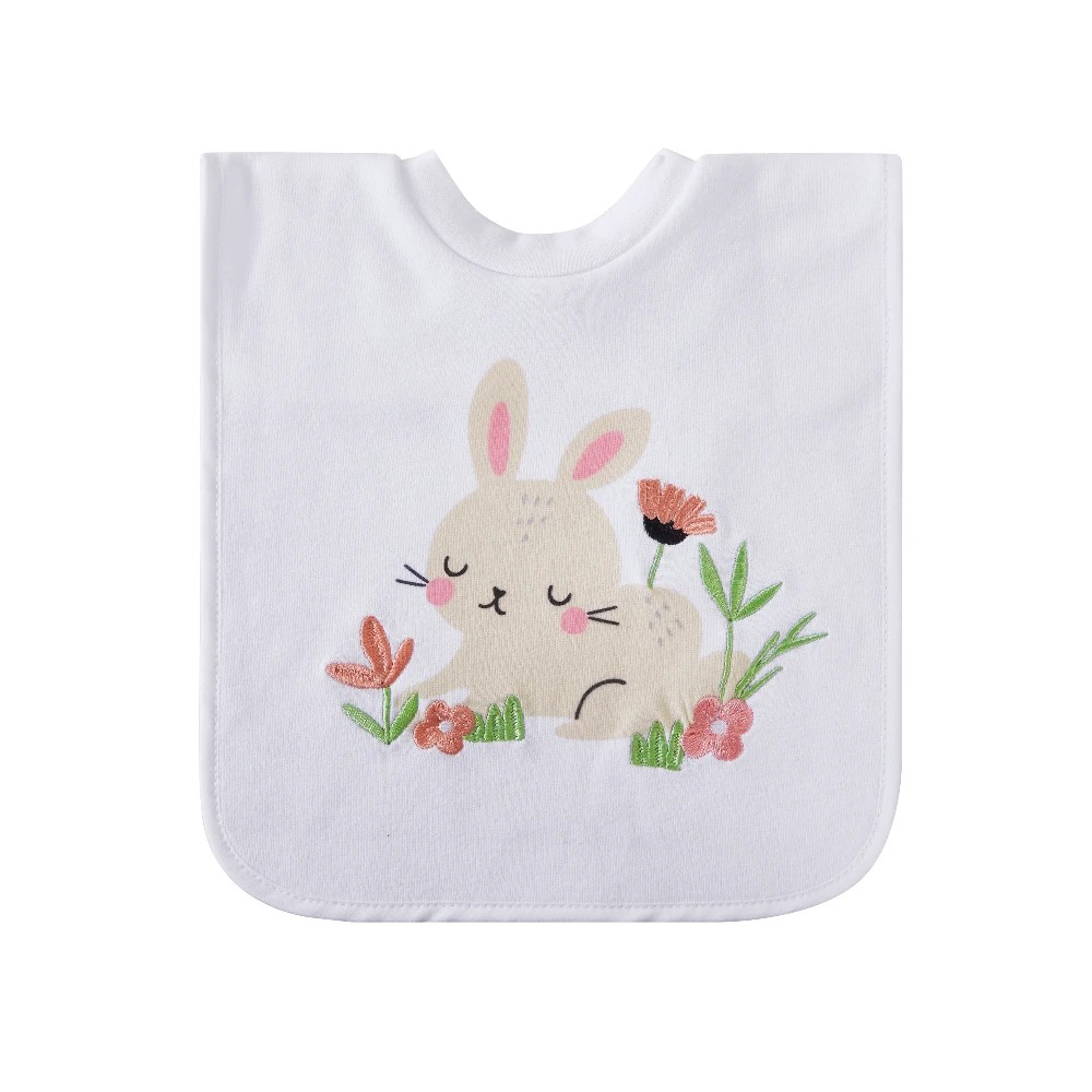 3 Big Softies 3 Pack Popover Bibs, Bunny, 3 of 5