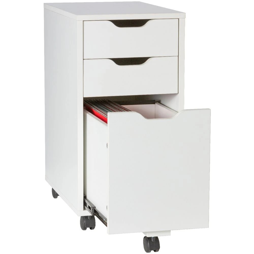 3 Austin 3 Drawer Filing Pedestal Cabinets Pedestals, 3 of 9