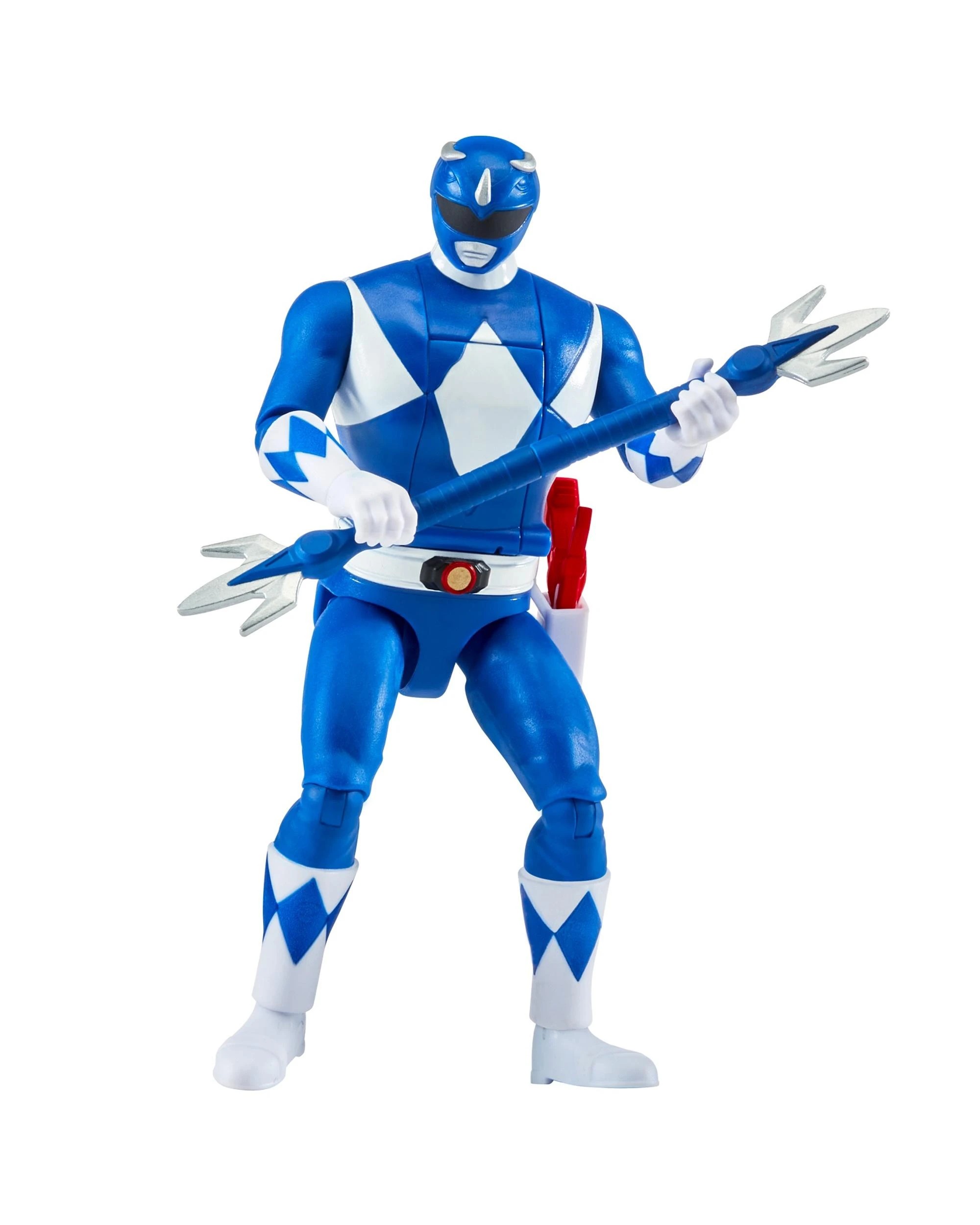 4 Mighty Morphin Power Rangers Re-Ignition Auto-Morphin Blue Ranger Action Figure, 4 of 9