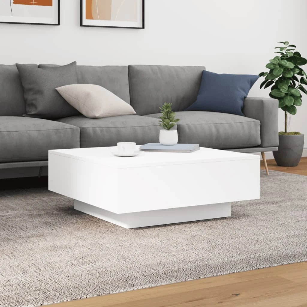 1 Vidaxl Coffee Table, Coffee Tables - White, 1 of 8