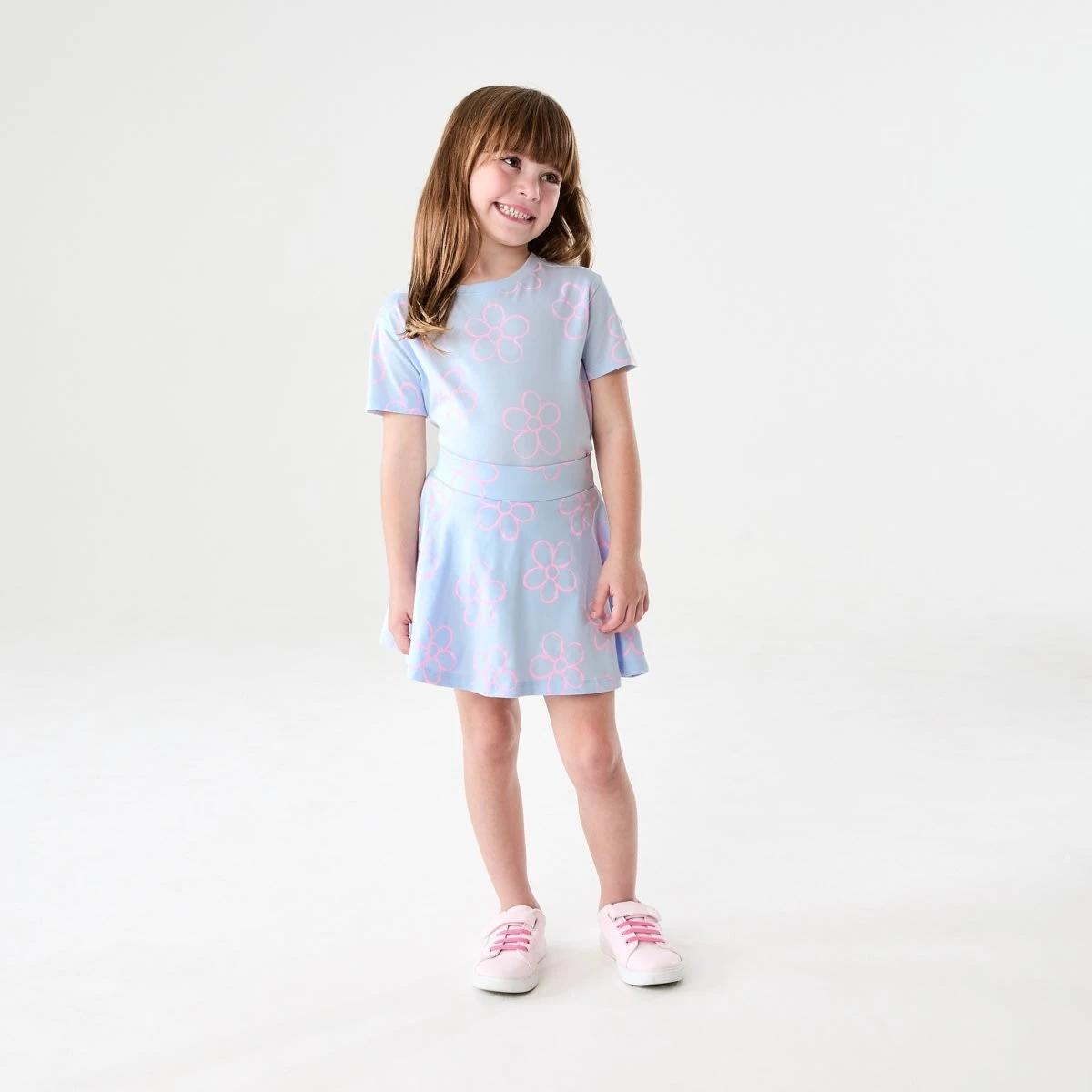 5 Knit Skort OUTLINED DAISY ICEMIST, 5 of 6