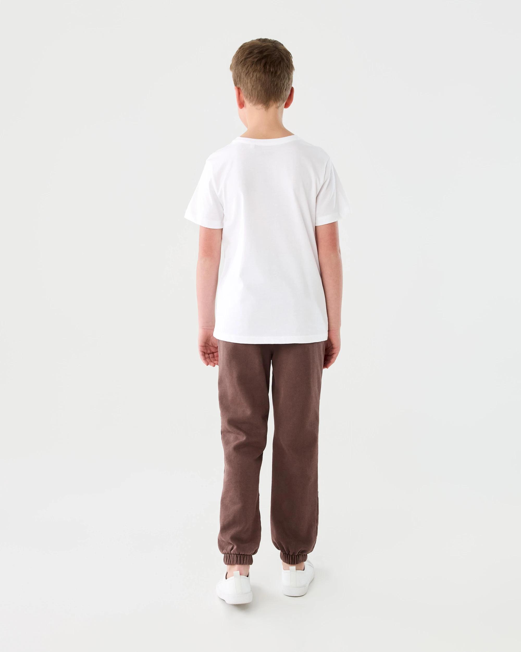 7 Garment Washed Trackpants Fossil Brn, 7 of 7