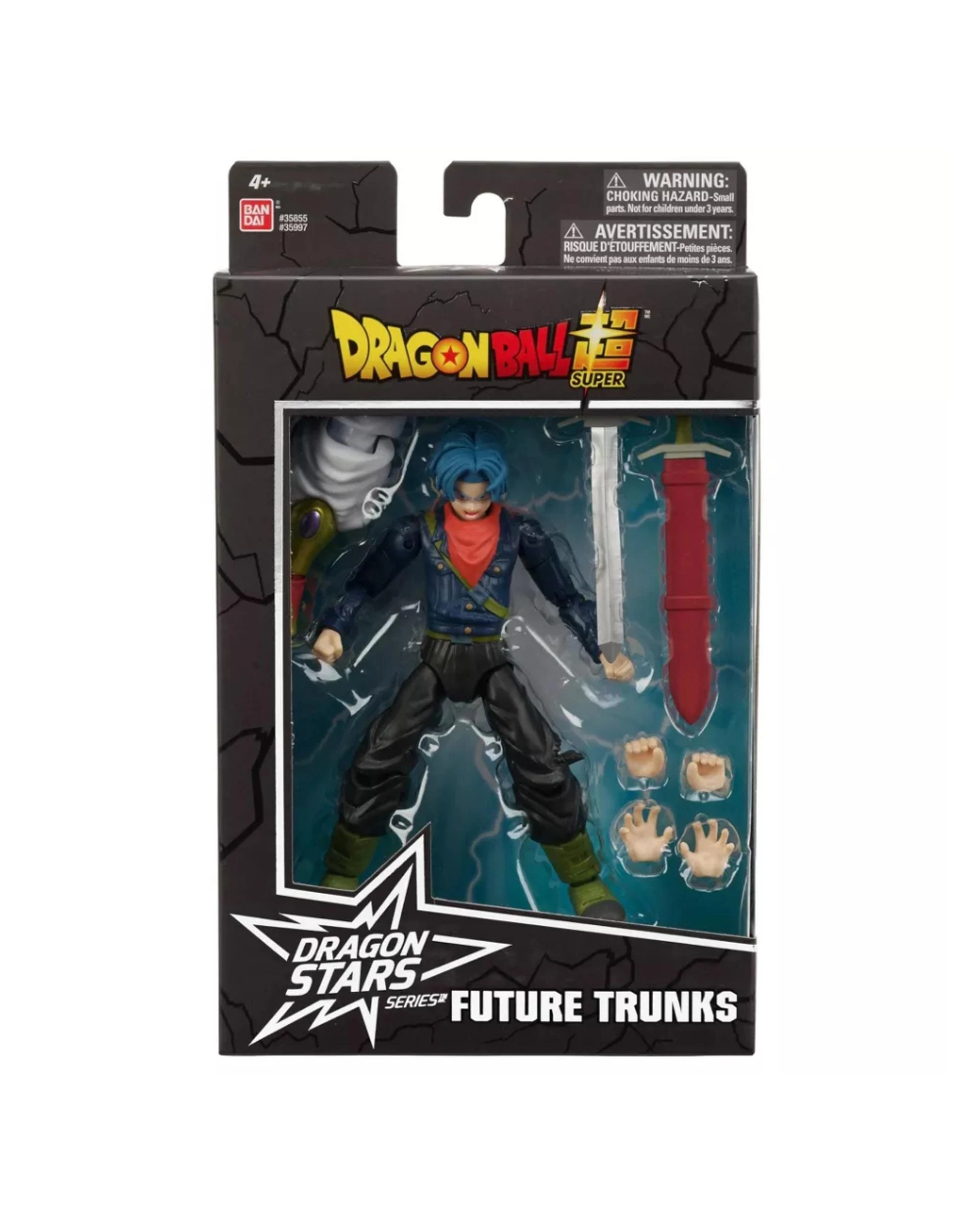1 Dragon Ball Super Dragon Stars Future Trunks Action Figure, 1 of 4
