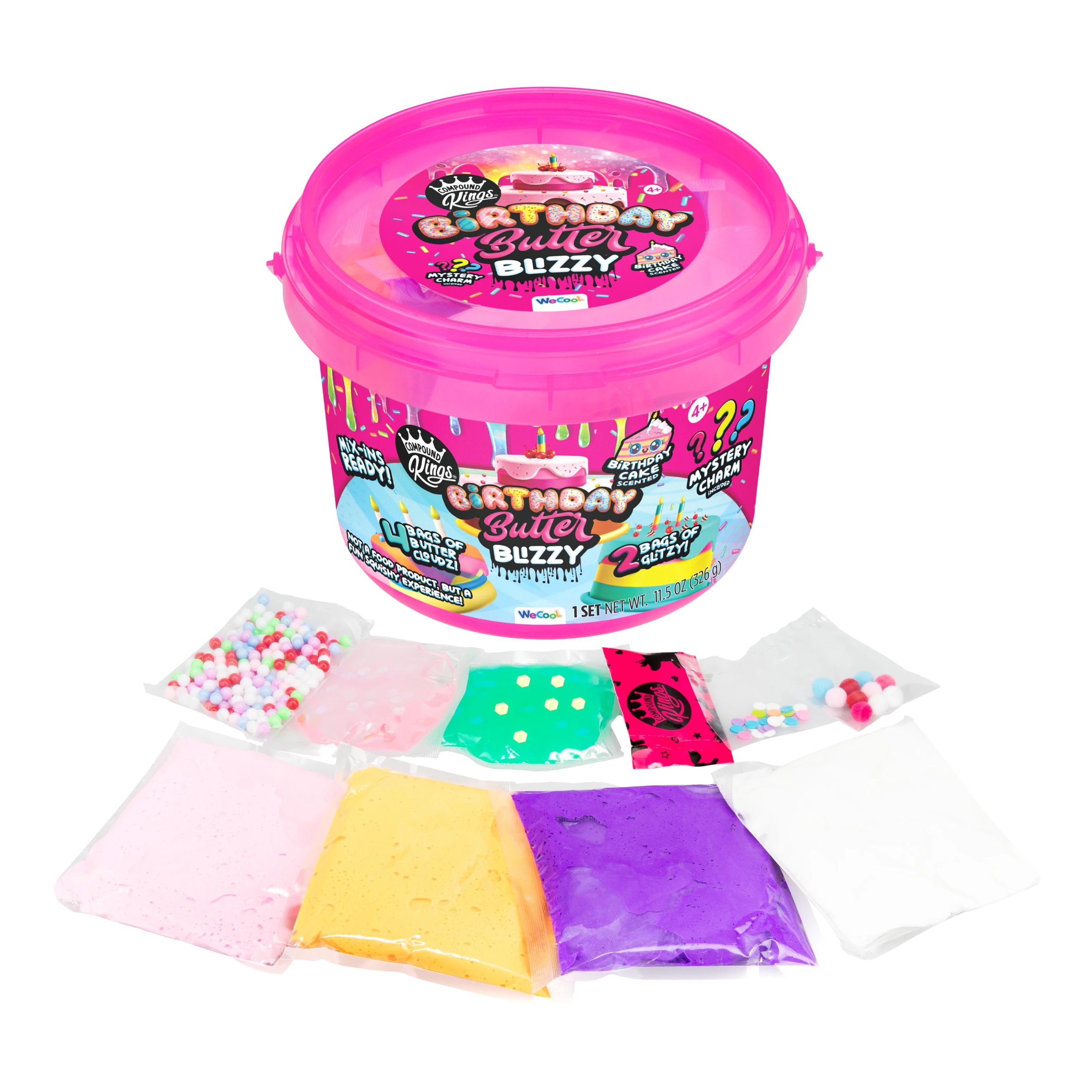 3 Hallmark Compound Kings Birthday Butter Blizzy Bucket - Multi, 3 of 5