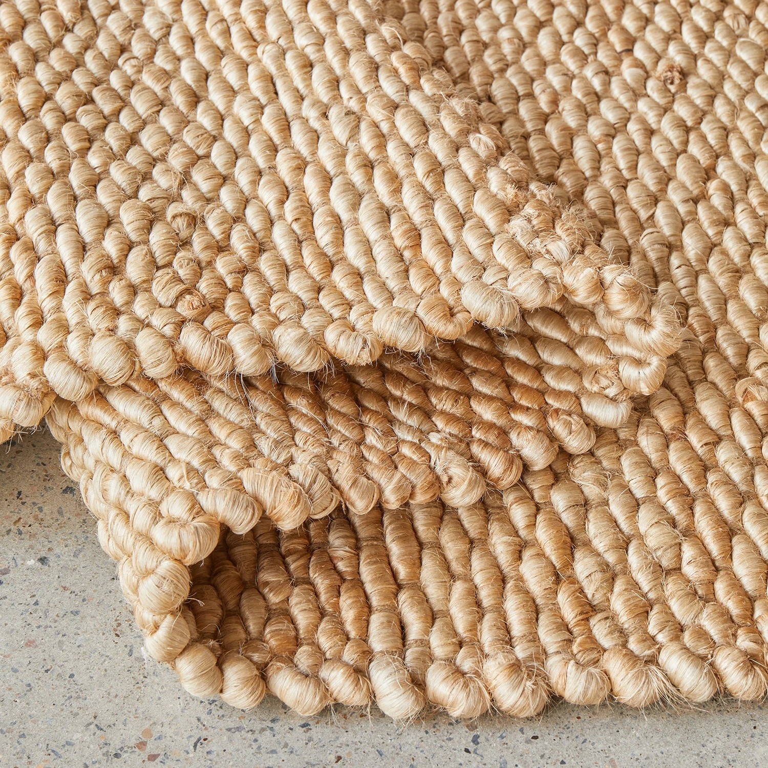 7 Common Ground Rugs Endeavor 280x190cm - Large Hand Loomed Jute Floor Rug - Natural, 7 of 7