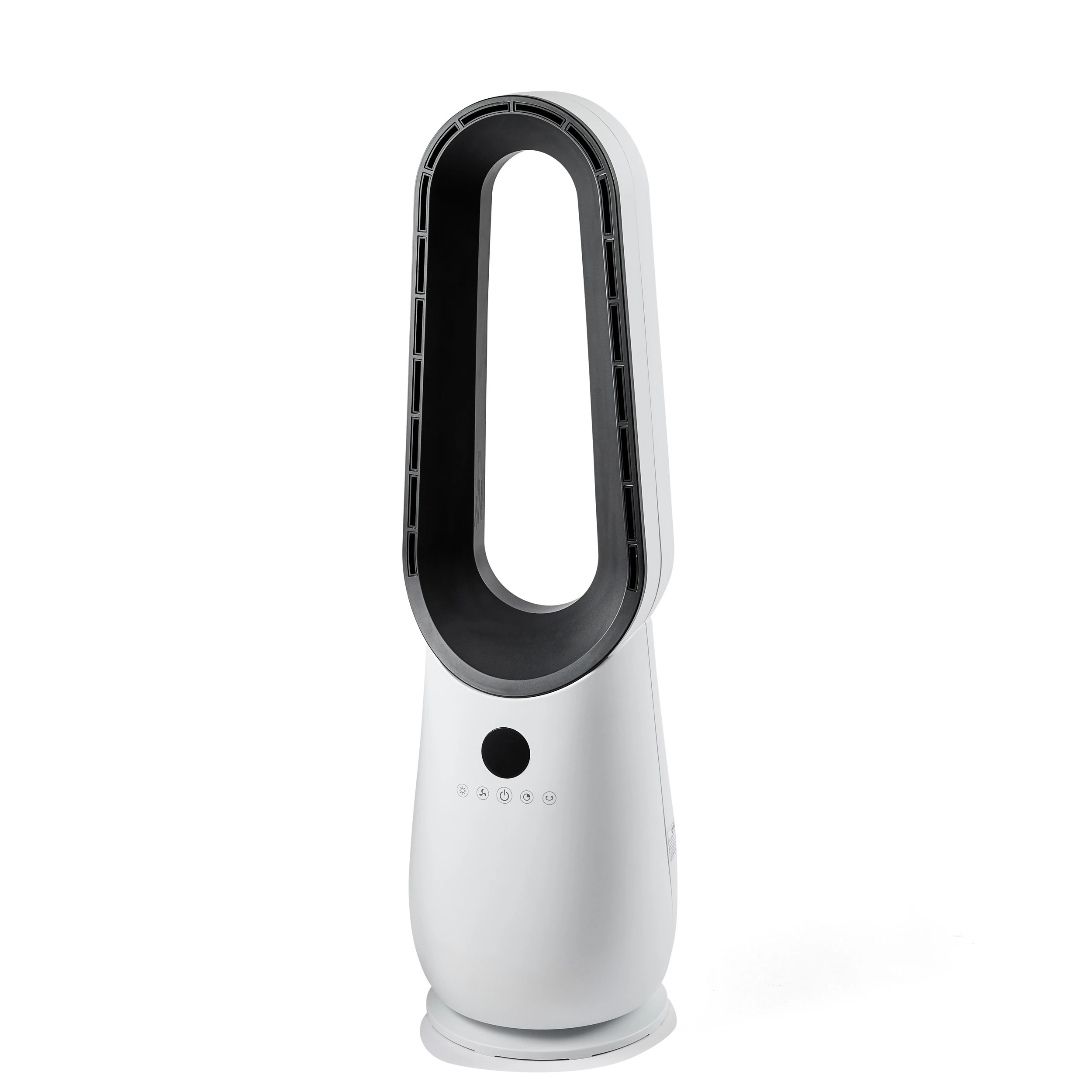 2 Bladeless Floor Fan - White, 2 of 8