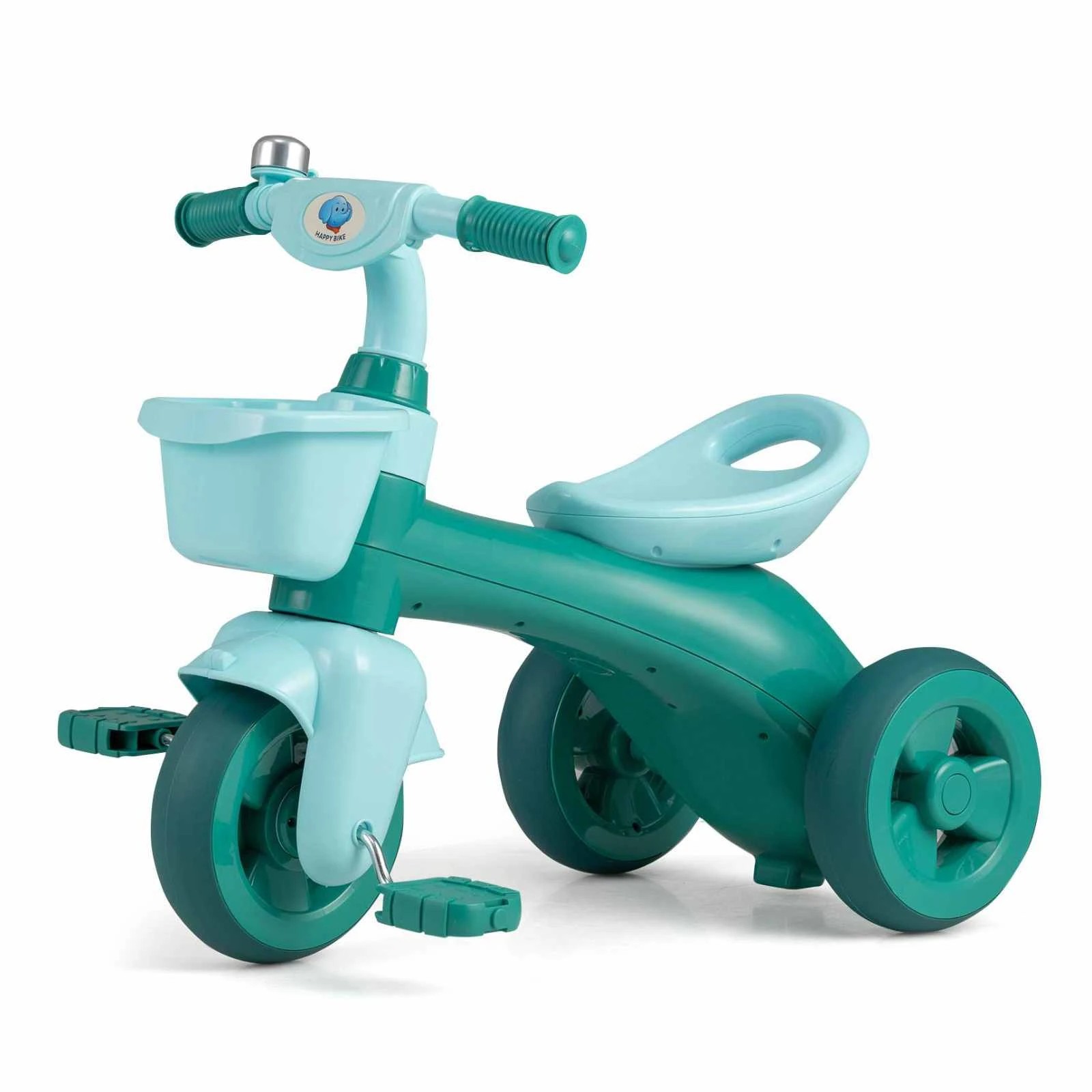 1 Costway Tricycle Trike 3-Wheel Bike Pedal Bicycle - Green, 1 of 1