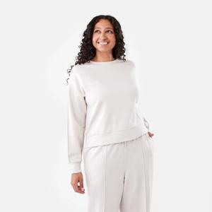 Soft Touch Boxy Crew Sweatshirt
