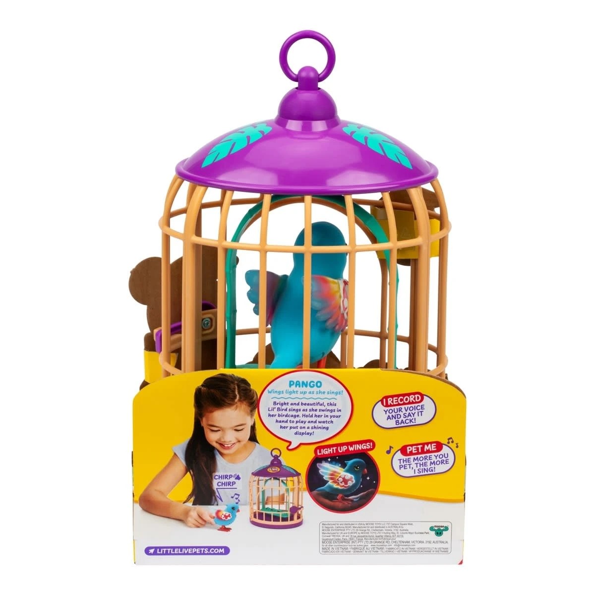 10 Little Live Pets Lil' Bird & Cage - Jungle Series Pango, 10 of 10