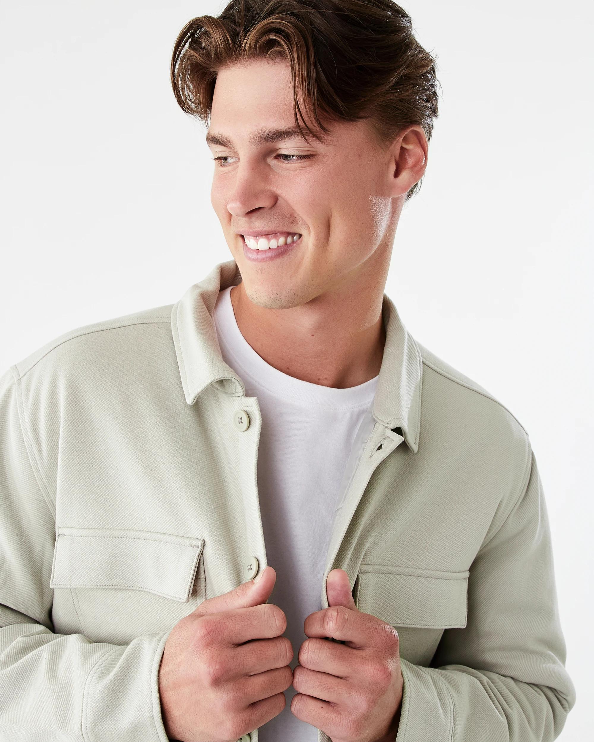 5 Textured Twill Jacket Grn Willow, 5 of 8