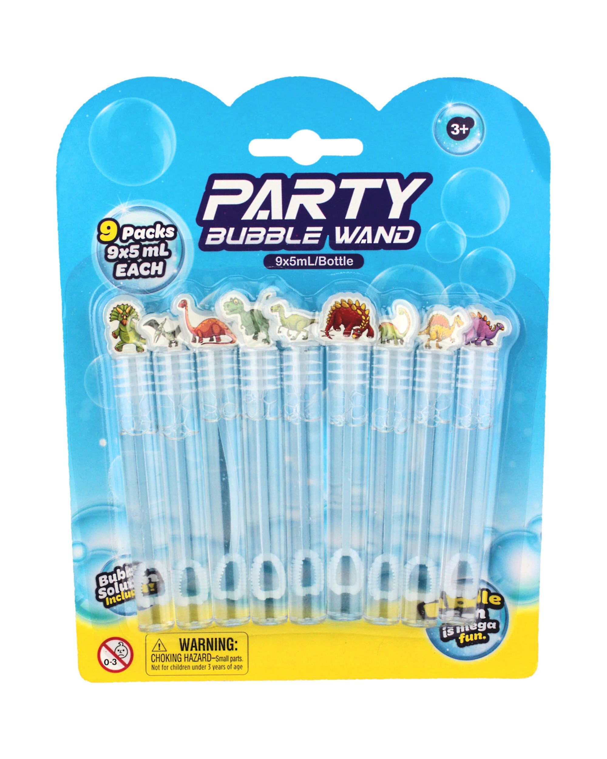 2 Alpen Mini Dinosaur Bubble Wands Pack of 9, 2 of 3