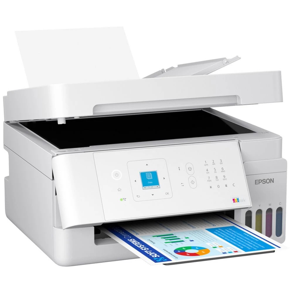 9 Epson Ecotank ET-4900 Multifunction Printer, 9 of 9