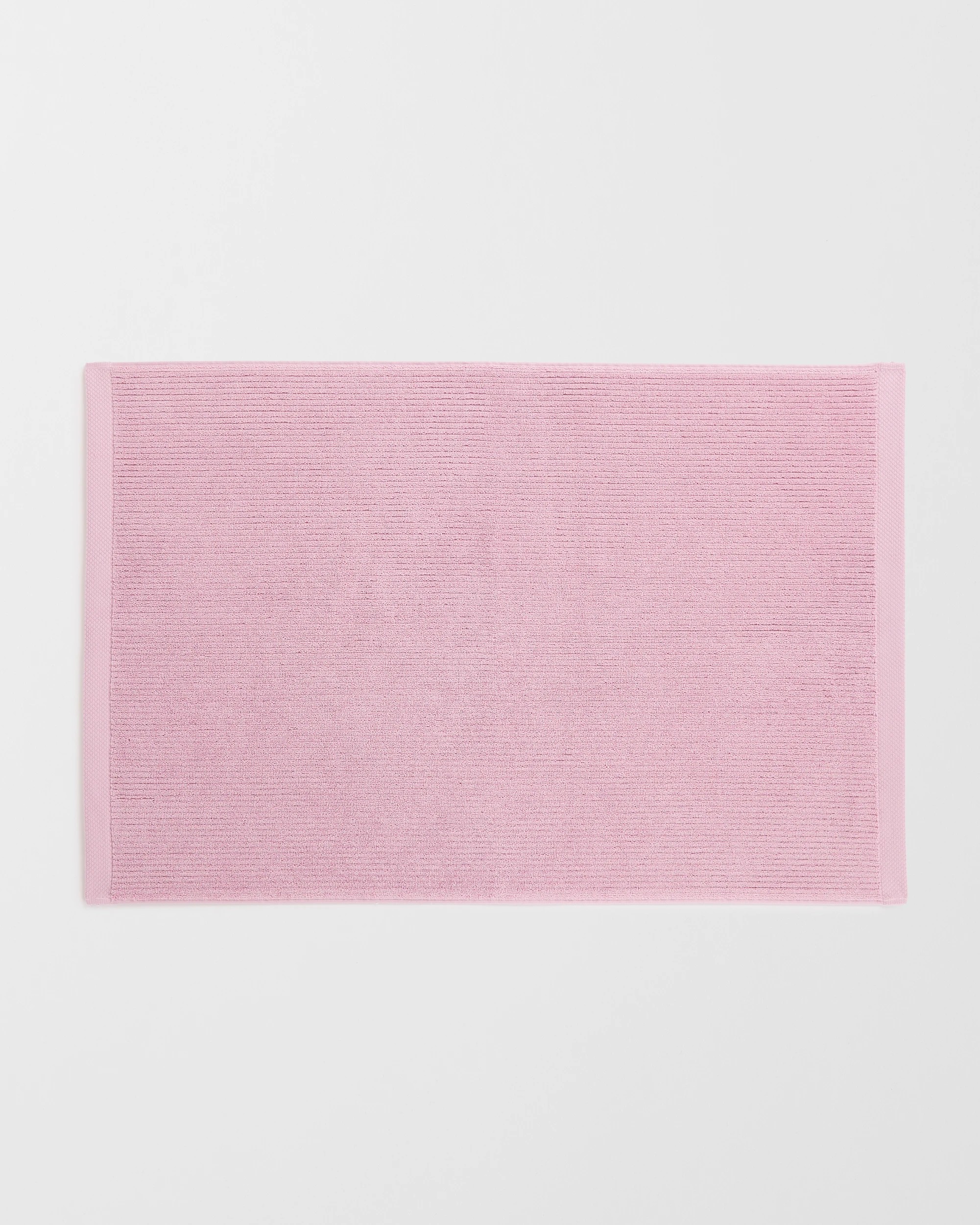 1 Target Australian Cotton Ribbed Bath Mat - Piper
 - Pink, 1 of 1