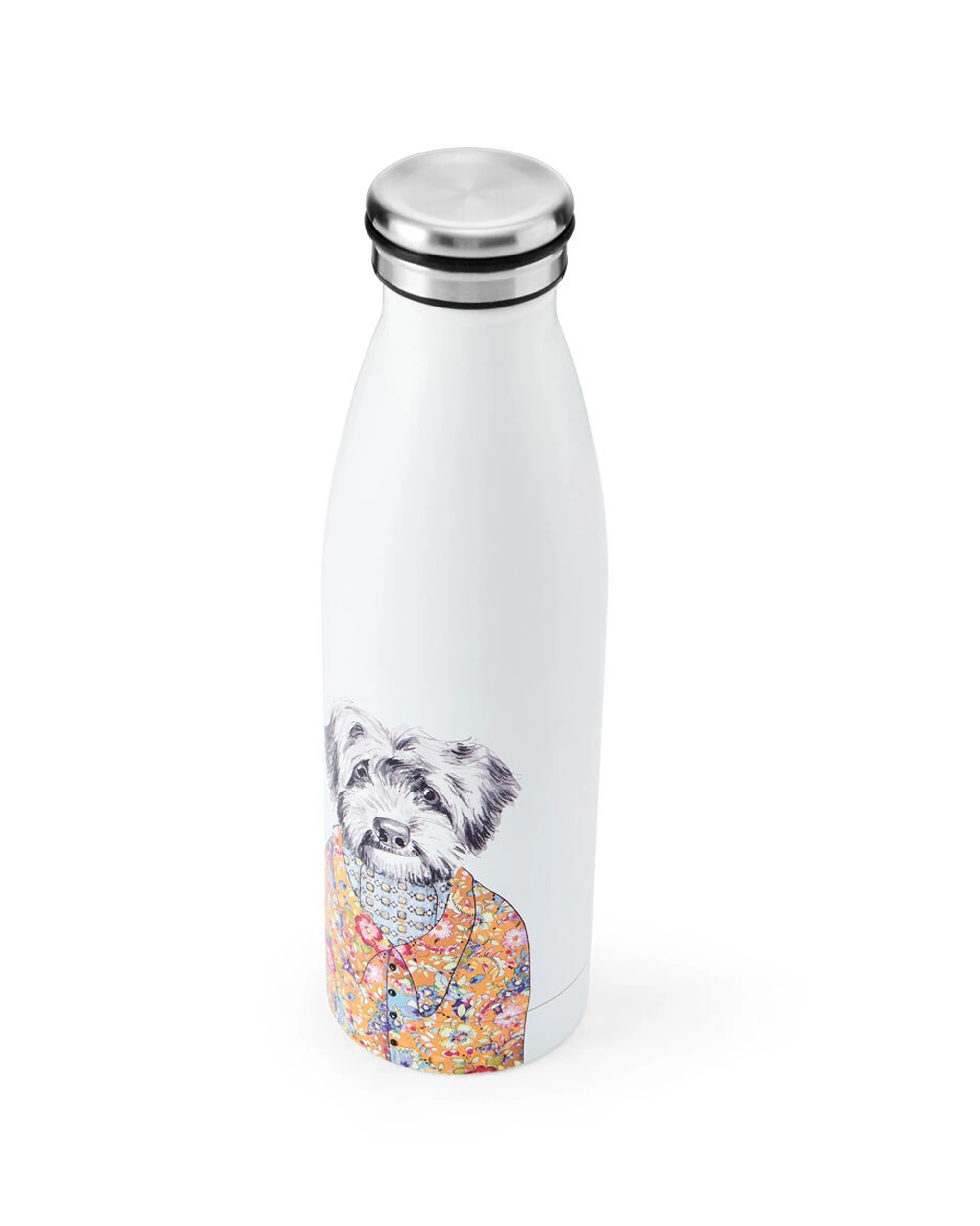 3 Mikasa 2PK Cockapoo Themed Sleeved Insulated Water Bottle Vacuum Insulated 500mL - White, 3 of 5