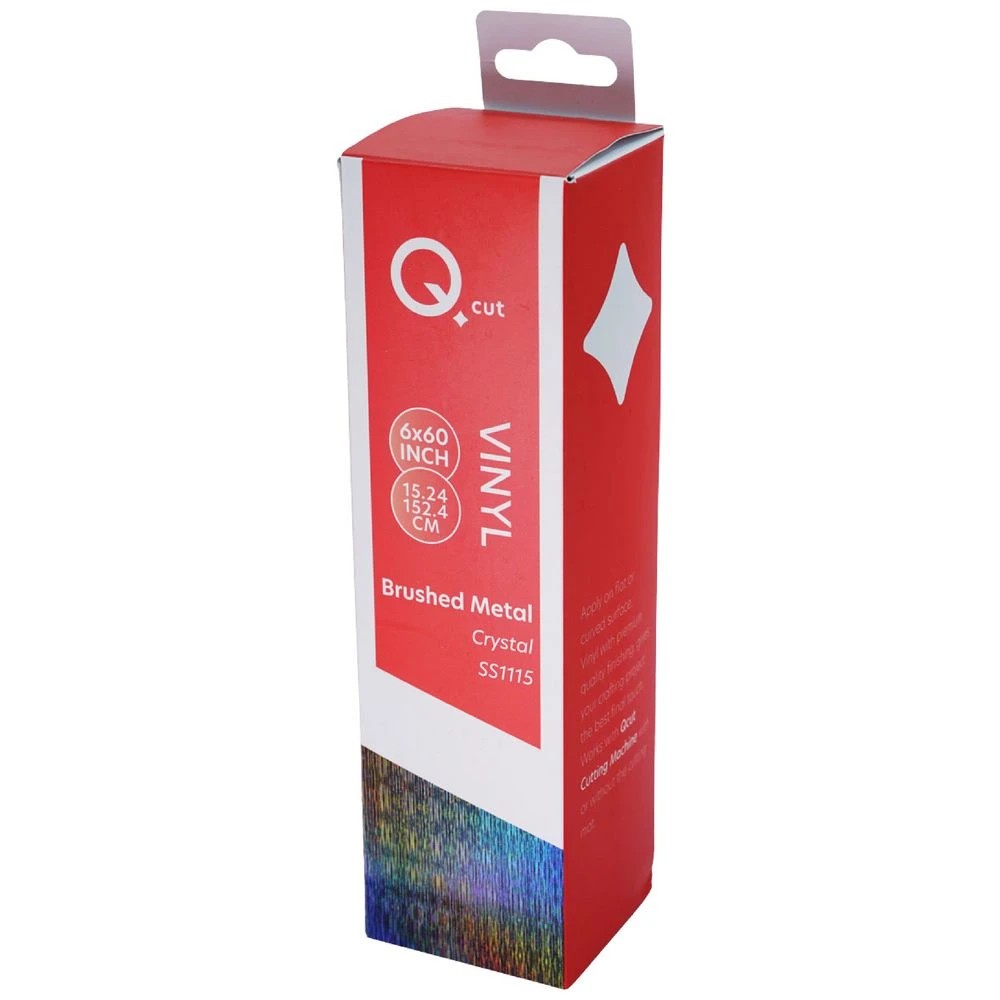 1 Qcut Specialty Vinyl Crystal Brushed, 1 of 3