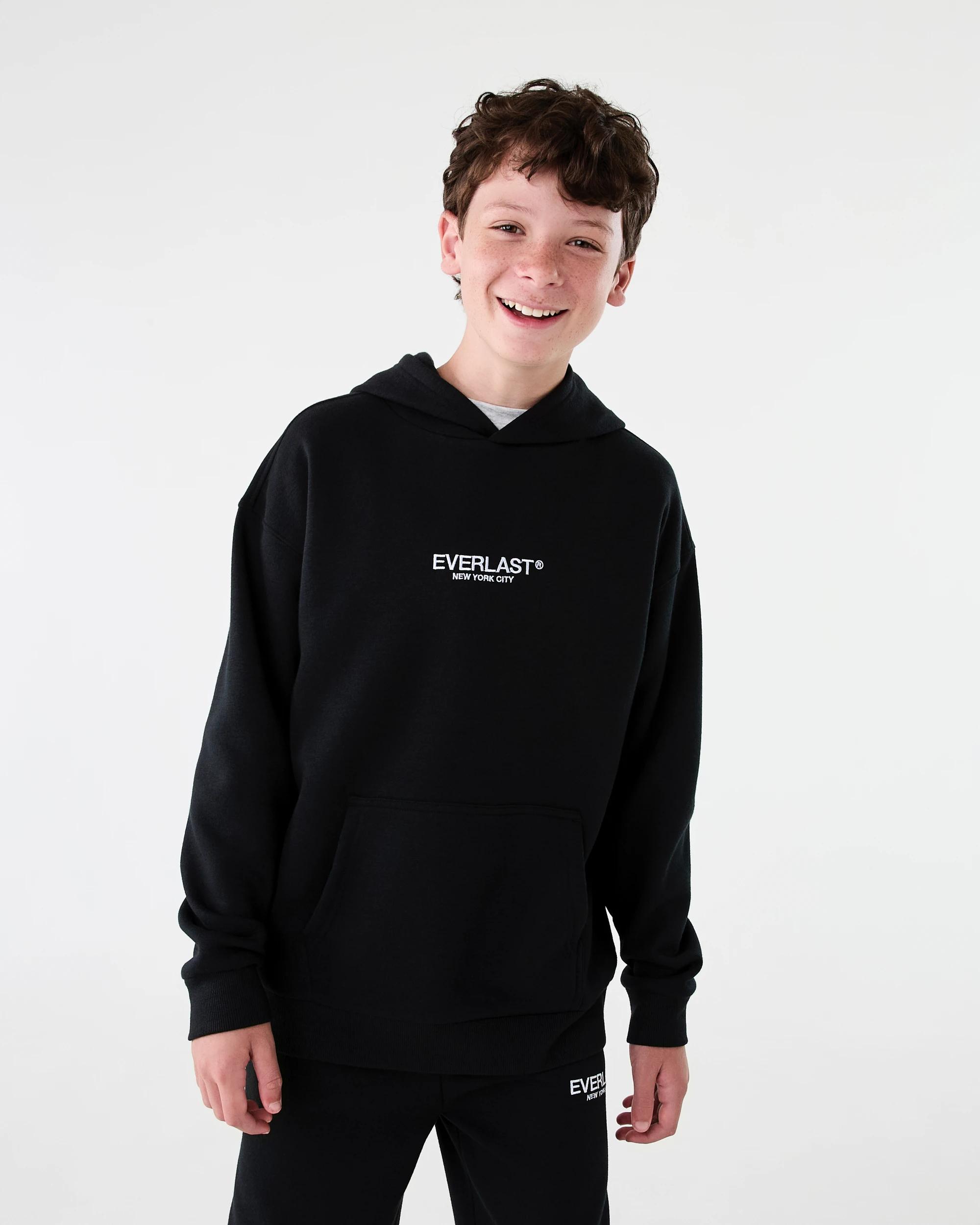1 Everlast Kids Hoodie Black, 1 of 8