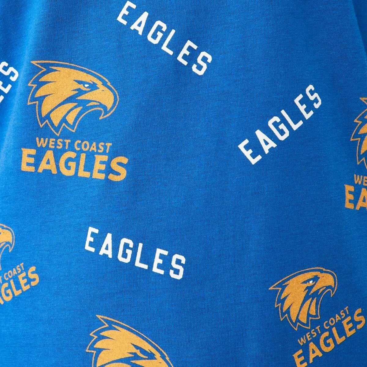 5 Official AFL Kids All Over Print T-shirt West Coast, 5 of 10