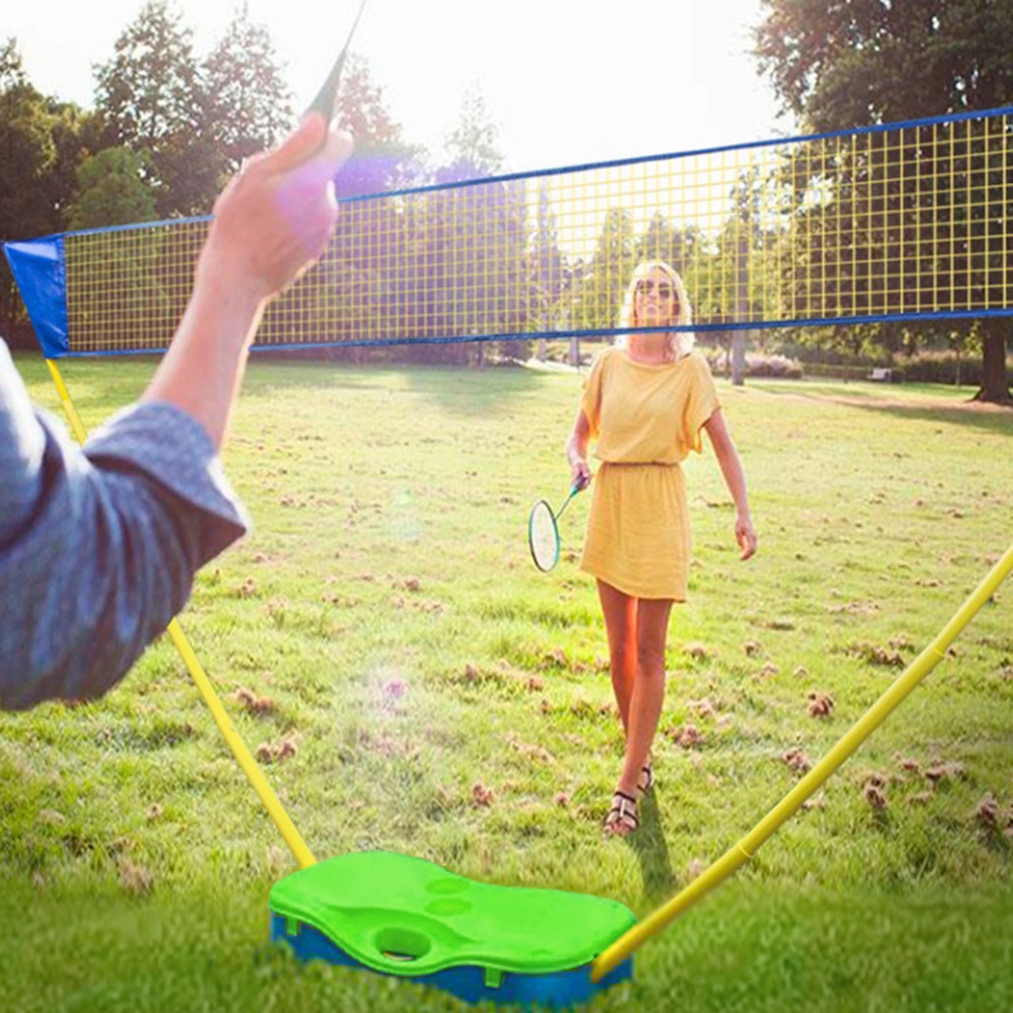 9 Elora Portable 3 In 1 Badminton Tennis Set Volleyball Outdoor Net Set, 9 of 10