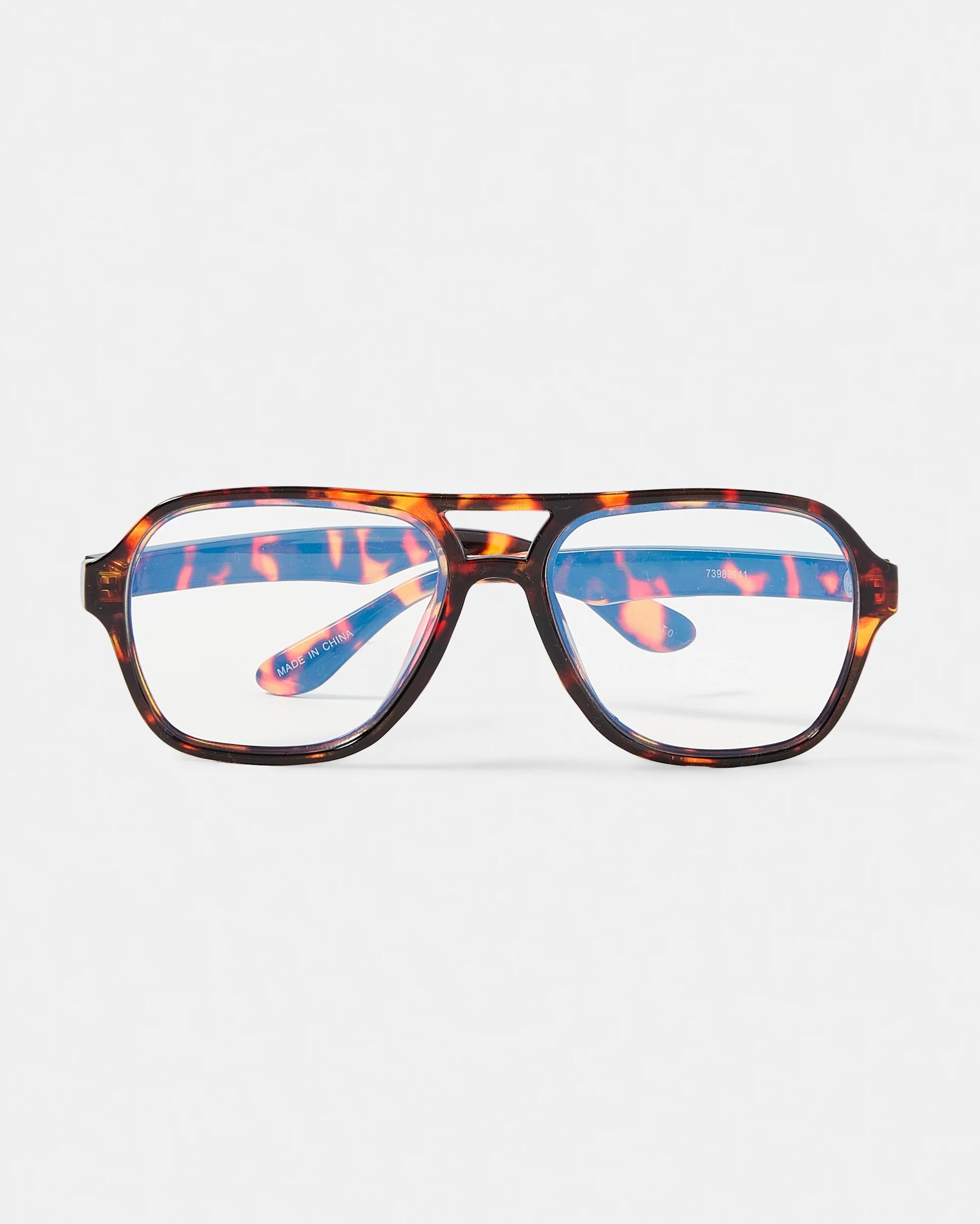 2 Aviator Blue Light Glasses Tort, 2 of 6