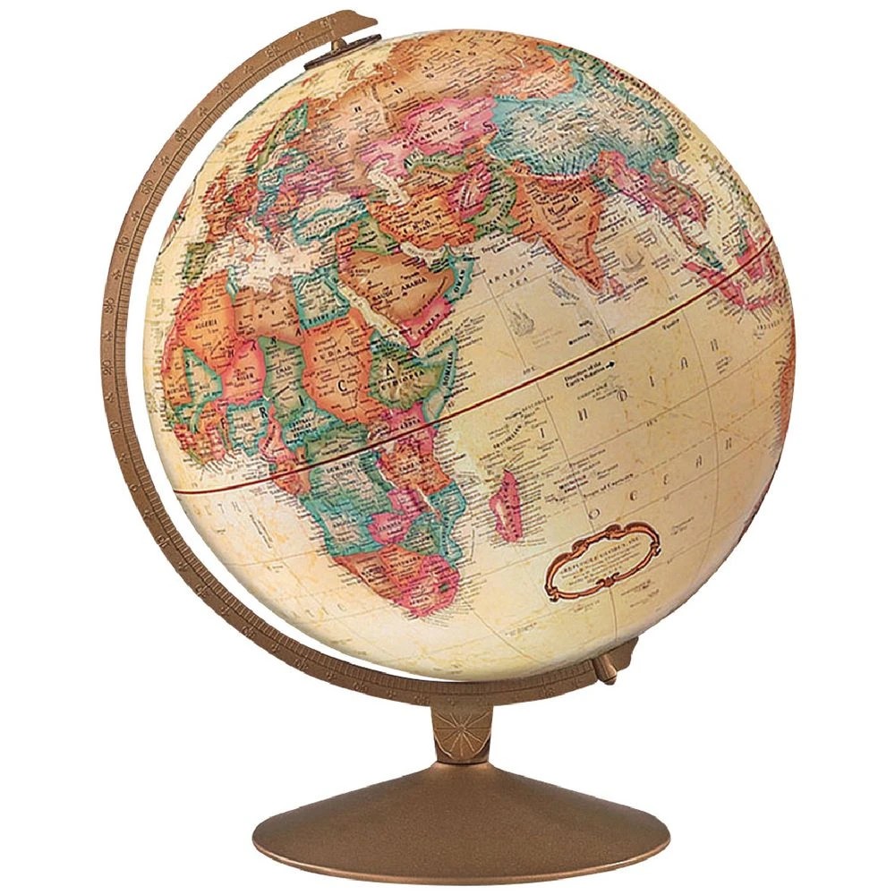 1 Replogle Franklin Raised Relief Antique Globe 30cm, 1 of 1