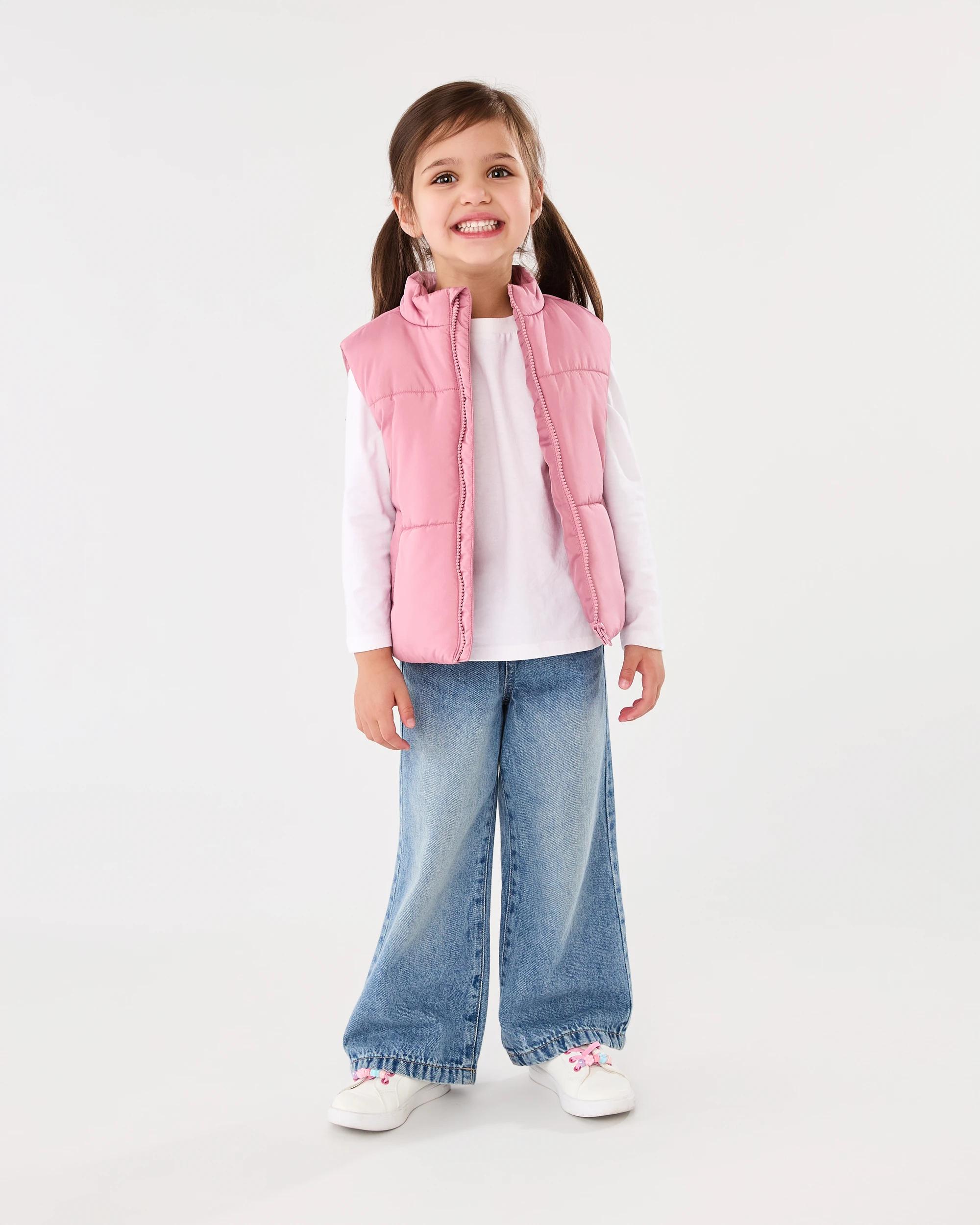8 Puffer Vest Dust Rose, 8 of 9