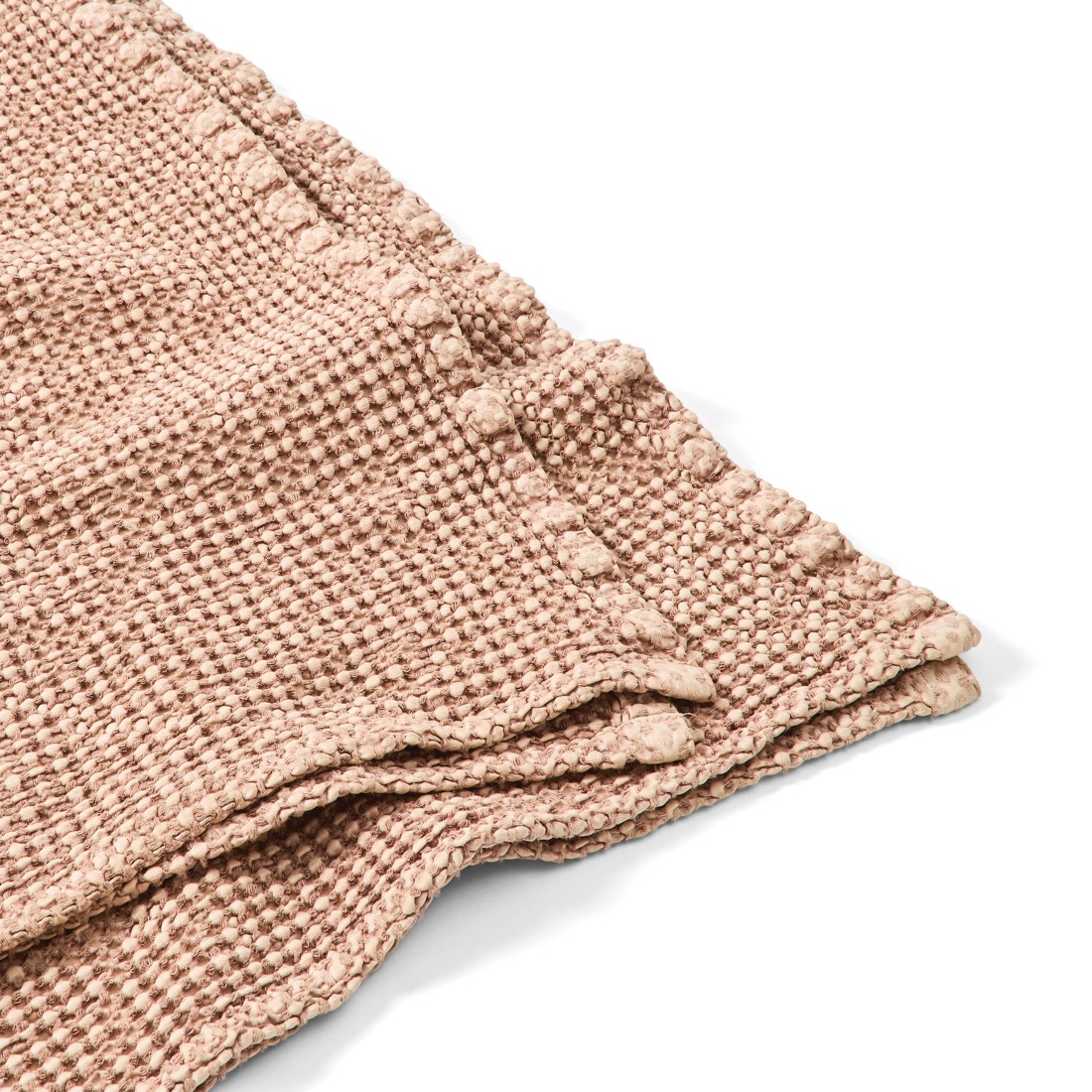 5 Stonewashed Australian Cotton Waffle Throw - Tan, 5 of 7