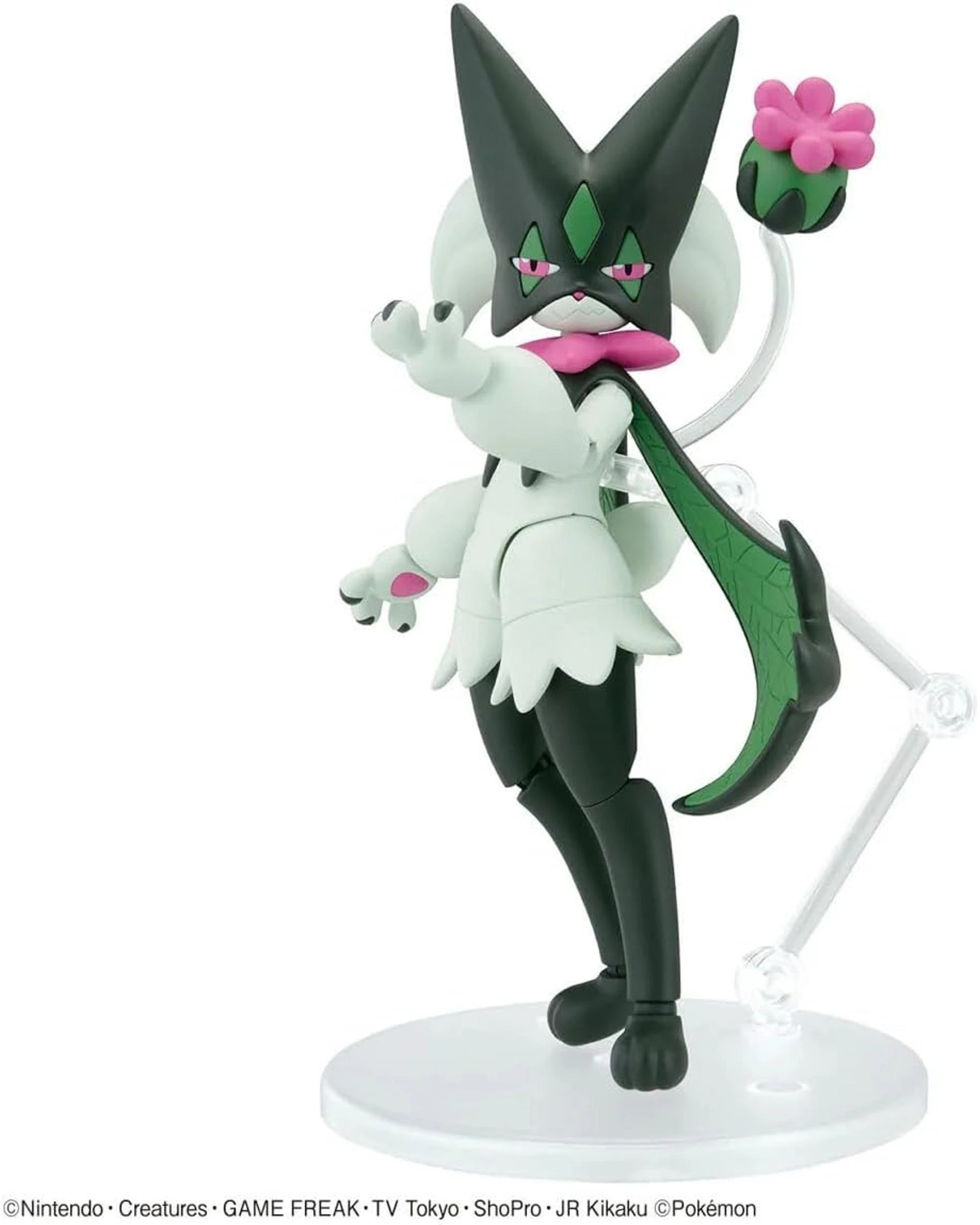 5 Bandai Pokemon Meowscarada Model Kit, 5 of 6