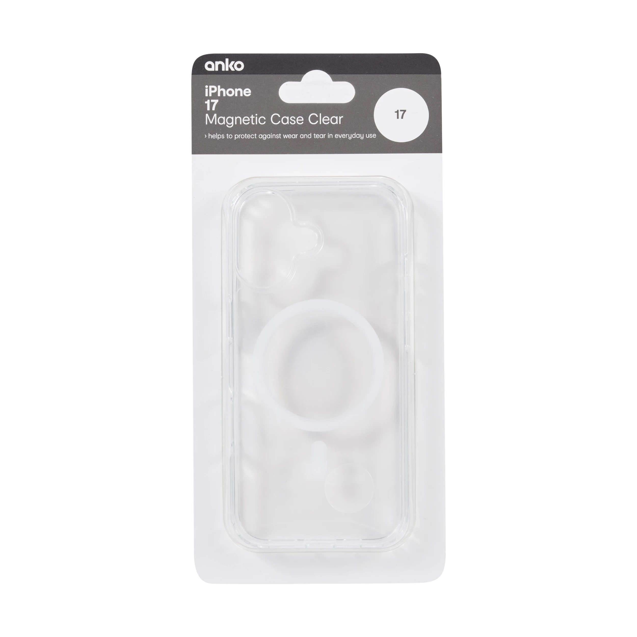 5 iPhone 17 Magnetic Case - Clear, 5 of 6