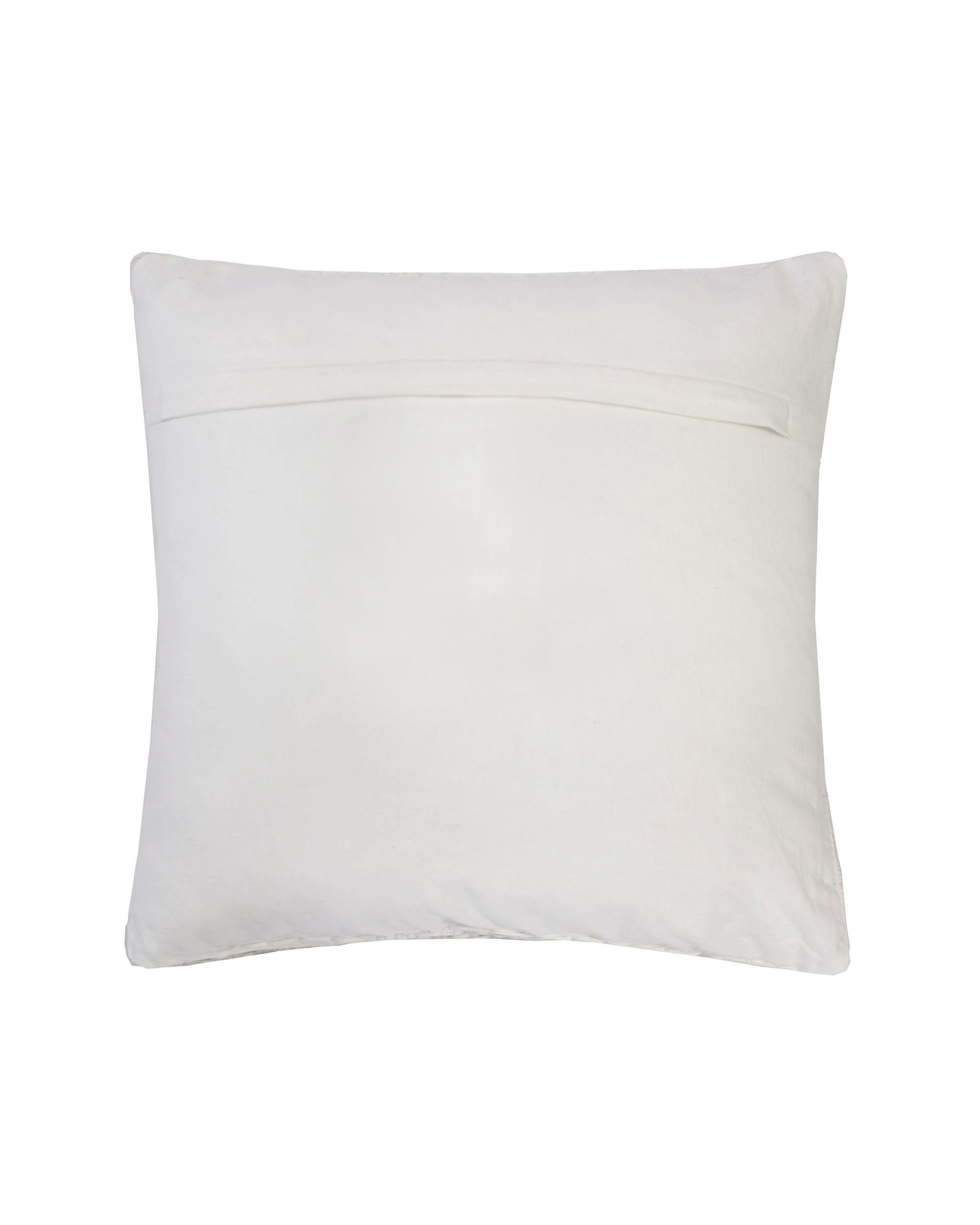 2 Bambury Anka Cotton Macrame Square Cushion - White, 2 of 3