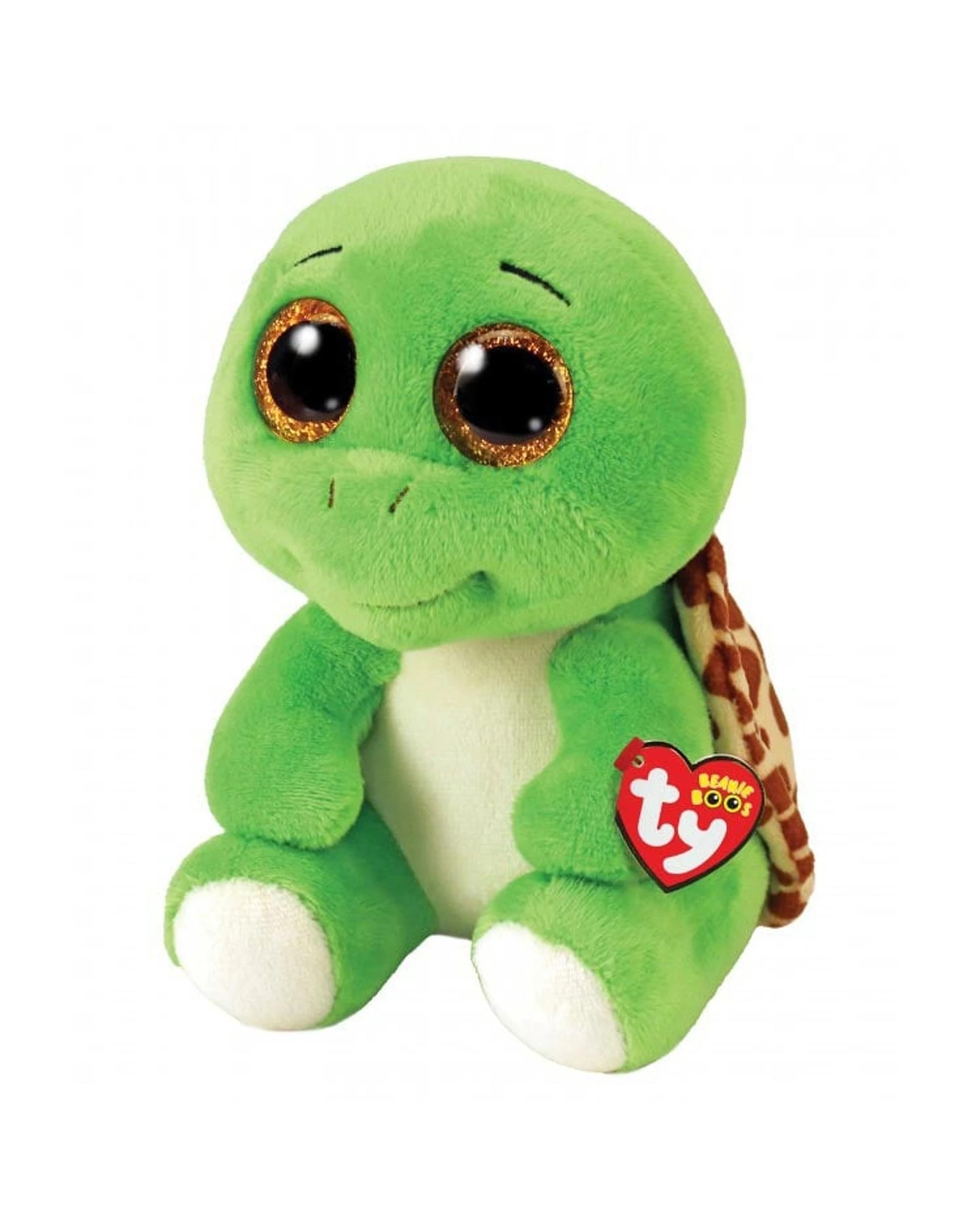 1 TY Beanie Boos Regular Turbo the Spotted Turtle Plush - Green, 1 of 1