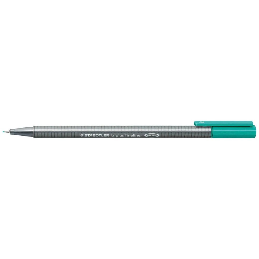 1 Staedtler Triplus 0.3mm Fineliner Turquoise, 1 of 6