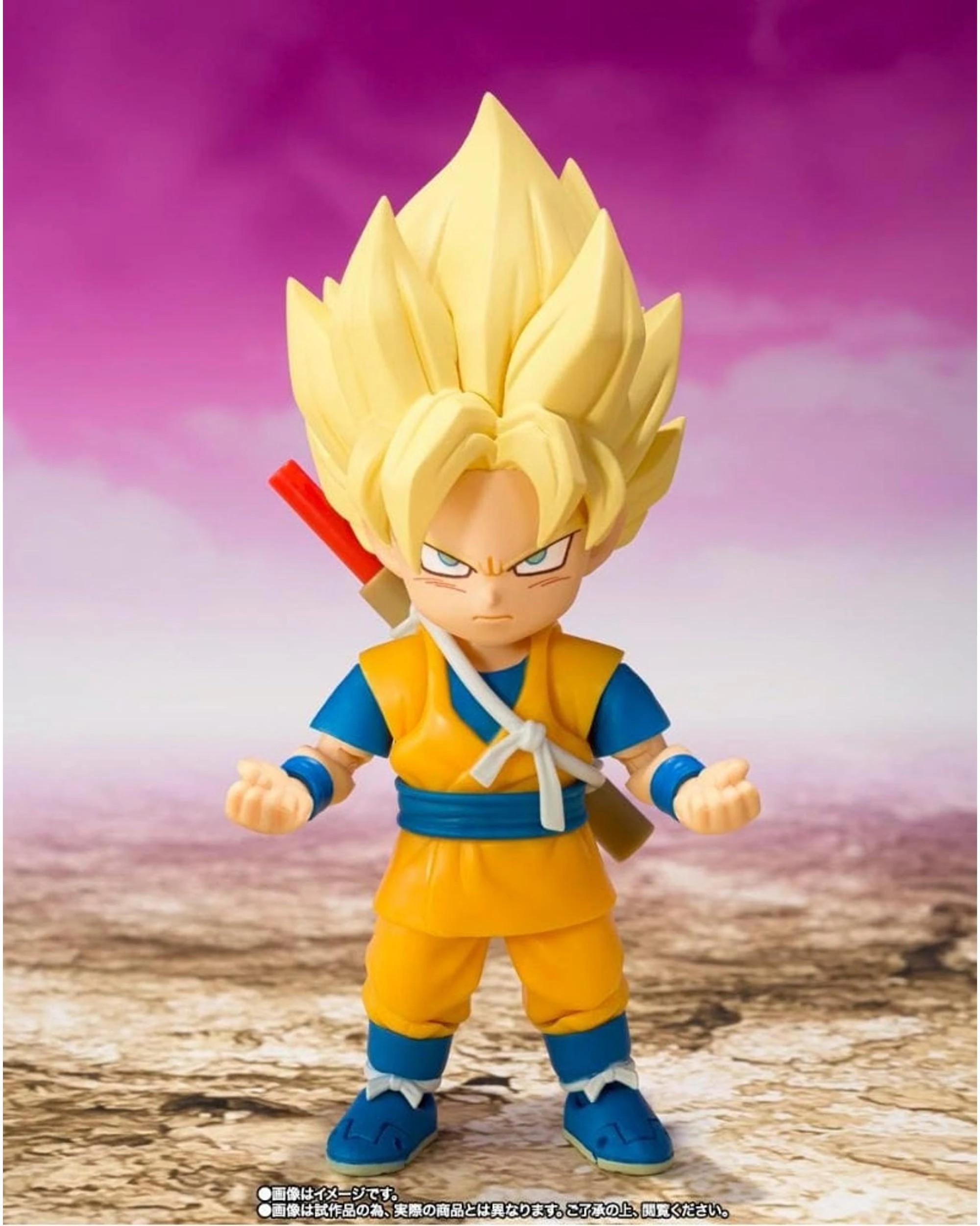 2 Tamashii Nations S.H.Figuarts Super Saiyan Son Goku Mini Daima Figure, 2 of 6