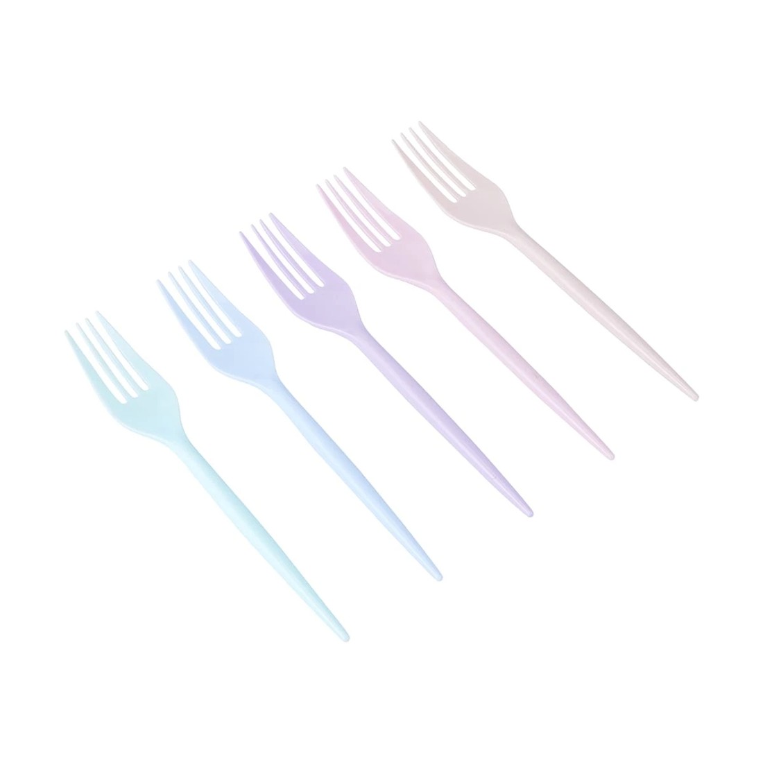 5 45 Piece Reusable Cutlery - Pastel, 5 of 8