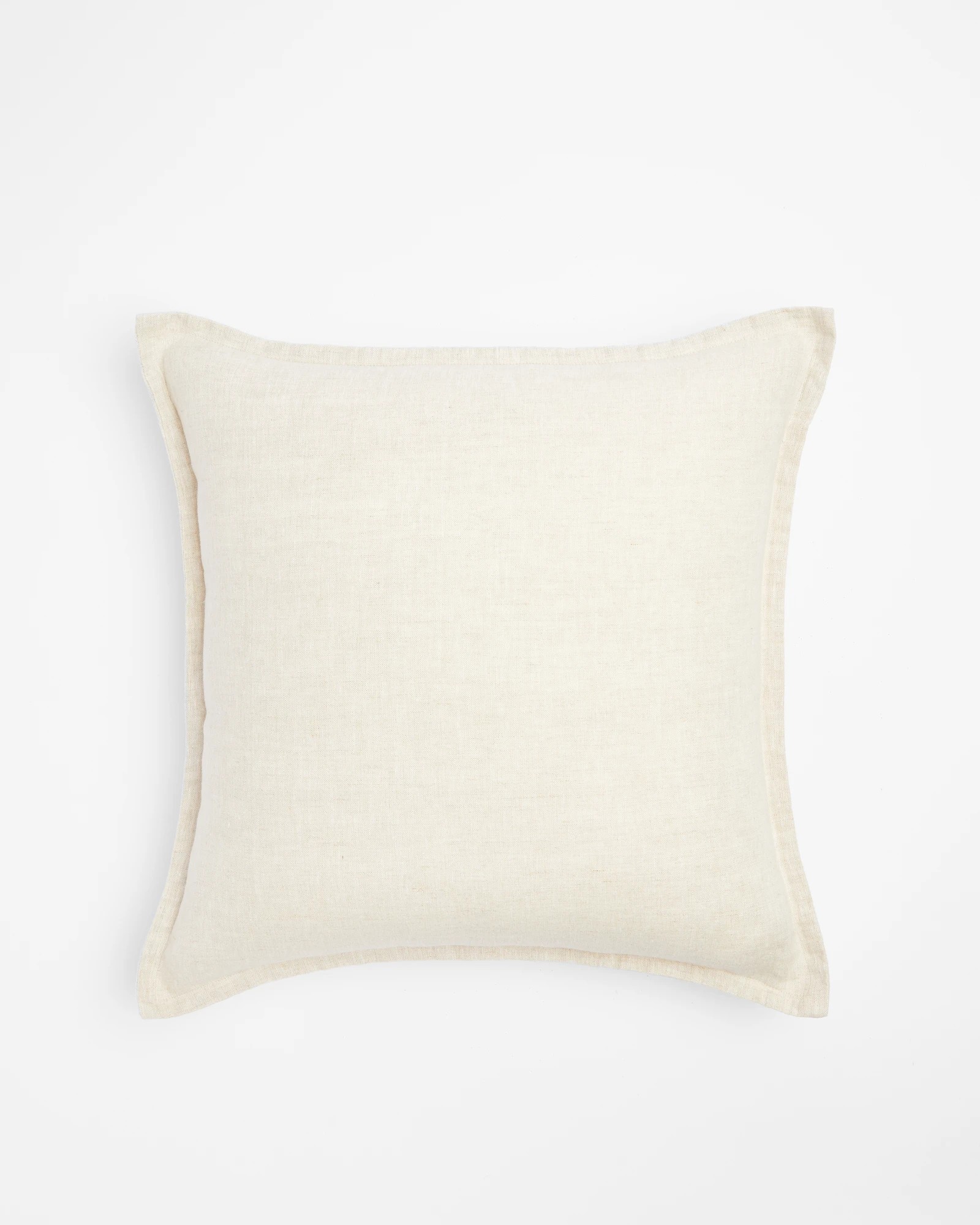1 Target Layla Linen Cushion - Natural, 1 of 2