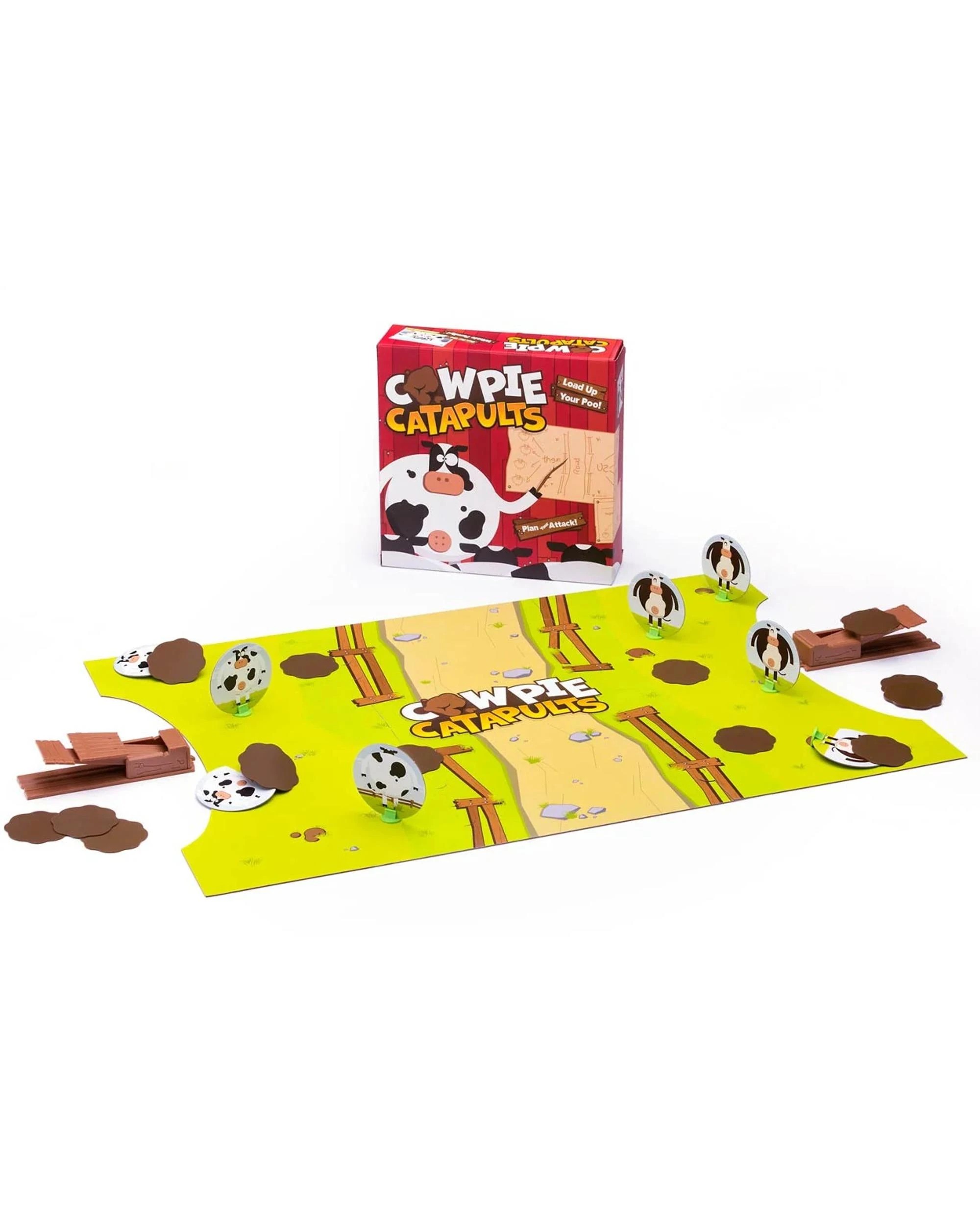 2 Cow Pie Catapults Board Game, 2 of 3