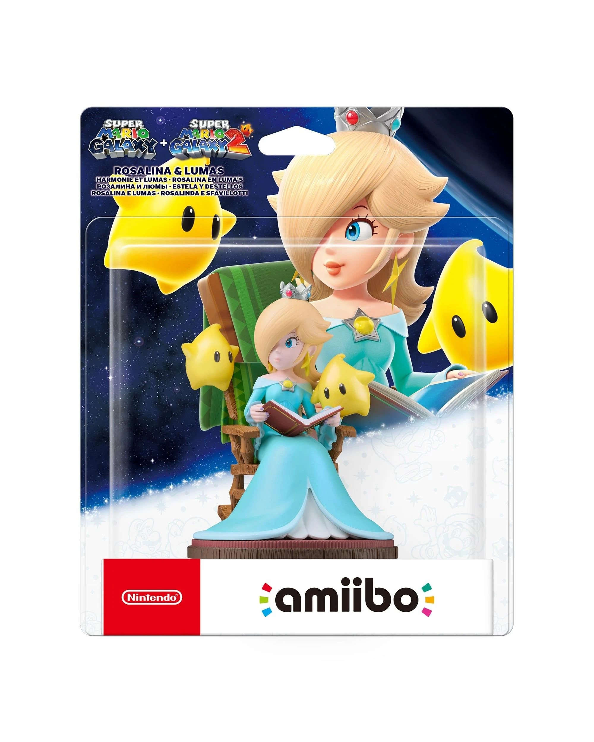 1 Nintendo Rosalina and Lumas Amiibo - Super Mario Galaxy + Super Mario Galaxy 2, 1 of 1