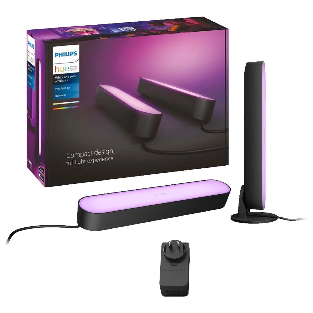 3 Philips Hue Play Smart Light Bar Double Pack Black, 3 of 10
