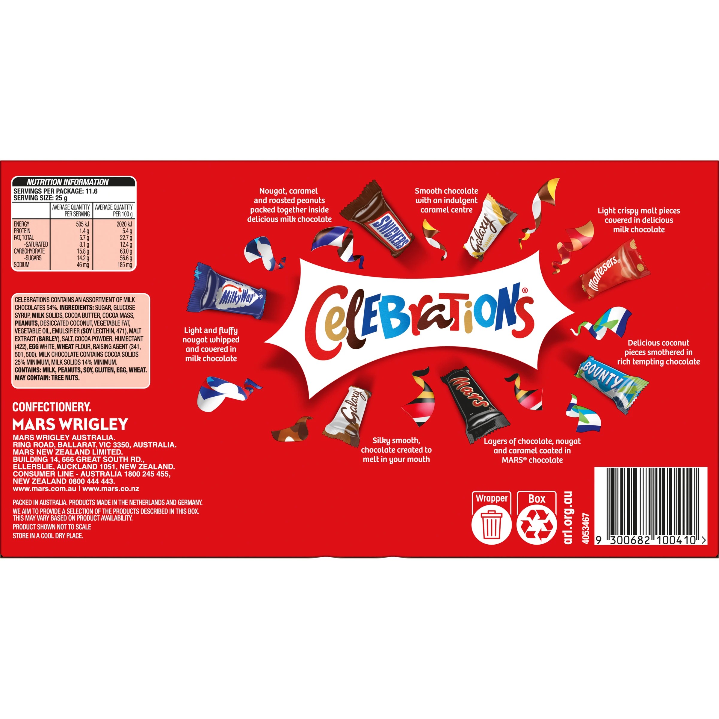 2 Celebrations Chocolate Party Gift Box 290g, 2 of 7