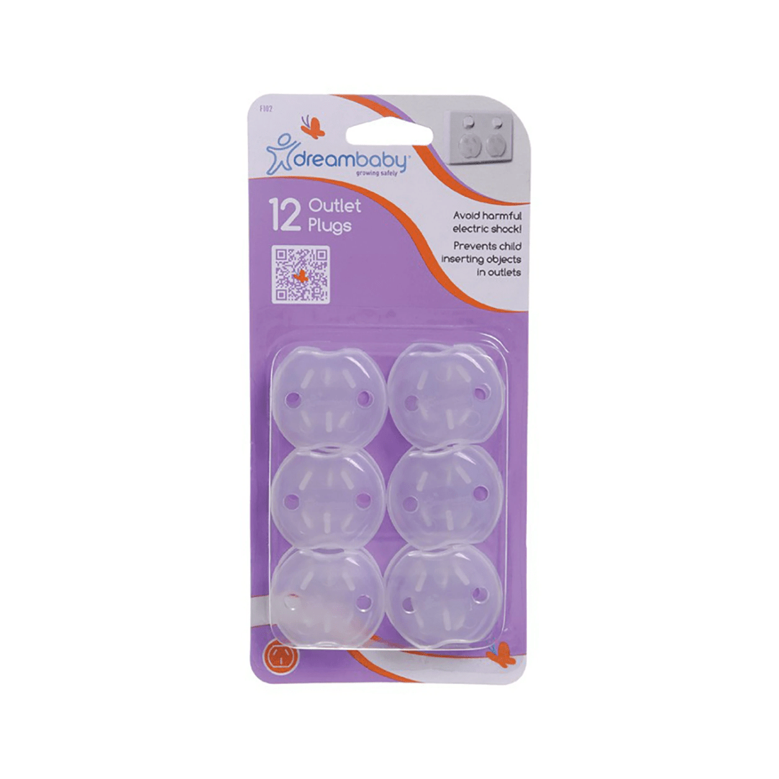 1 Dreambaby 12pc Baby Safety Outlet Plugs Au Nz Power Points Cover Kit
 - Clear, 1 of 3