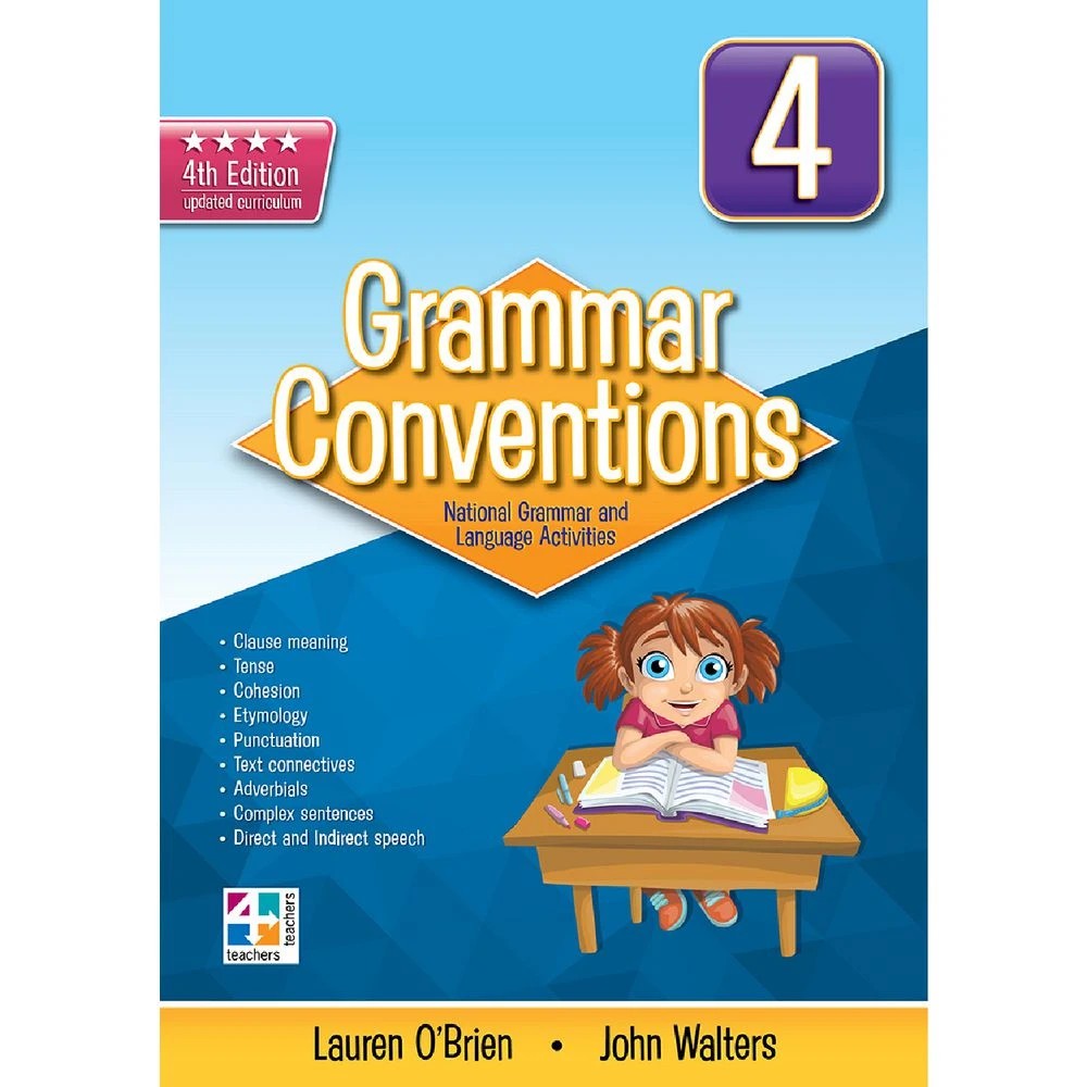 1 Grammar Conventions Book 4 4th Edition, 1 of 1